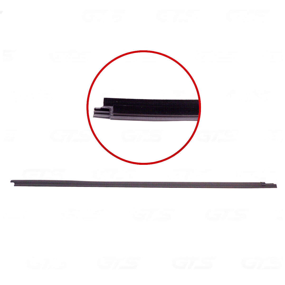 4Pcs Car Window Weatherstrip Black For Toyota Hilux Vigo 2 Door 04-15 Car Weatherstrip Window Moulding Trim 68162-0K020 68161-0K020 weatherstrip