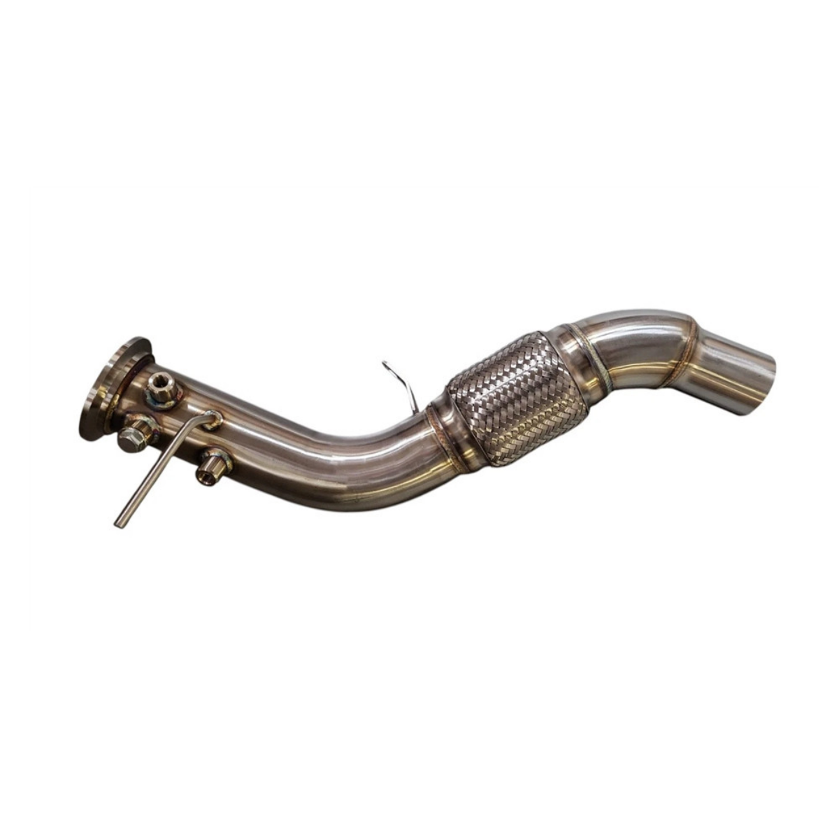 3" High Flow Stainless Steel Exhaust Downpipe for 2006-2010 BWM X5 E70 M57N2 4.3" O.D. V-BAND FLANGE EGRKIT Shop