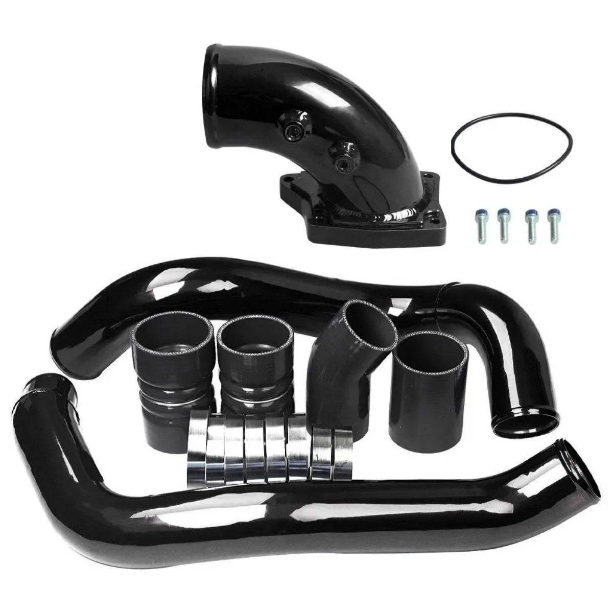 Turbo Intercooler Pipe CAC Tubes Piping Boost Hoses & Clamps Kit For 03-07 Ford F250 F350 F450 F550 6.0L V8 Turbo Diesel Engine EGRKIT Shop