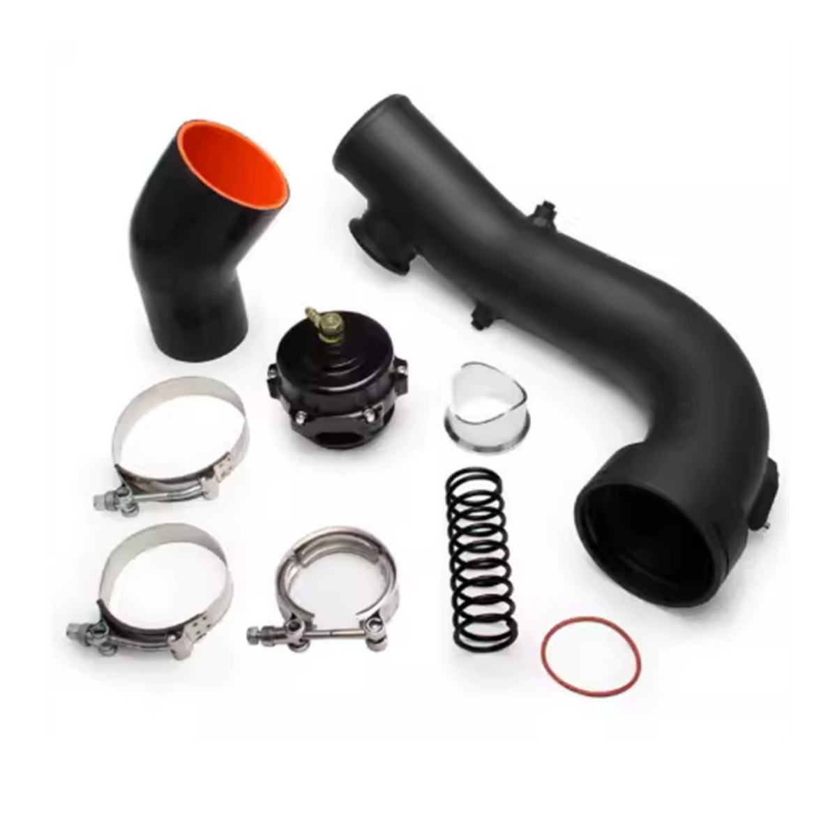 Cold Air Intake Turbo Charge Pipe System Replacement for BMW N54 E88 E90 E92 135I 335I with 55MM BOV EGRKIT Shop