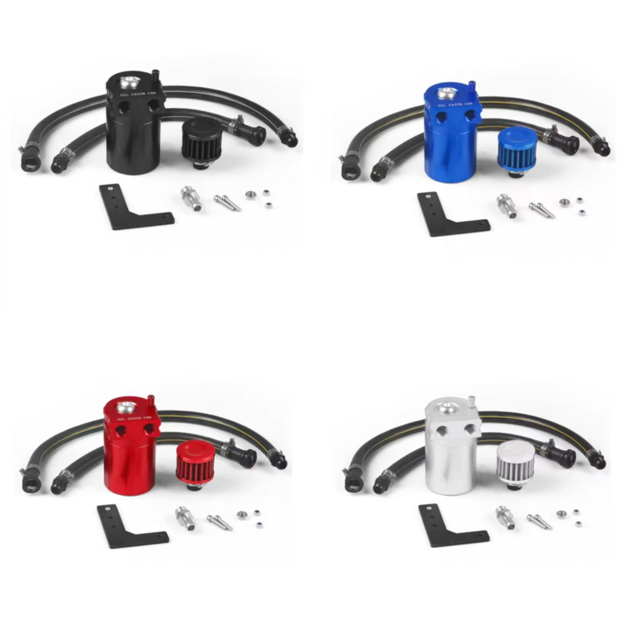 Oil Separator Clear Car Oil Catch Can For Chevy Silverado For GMC Sierra 1500 5.3L & 6.2L 2019-2022 For Tahoe For Suburban 2021+ oil catch can