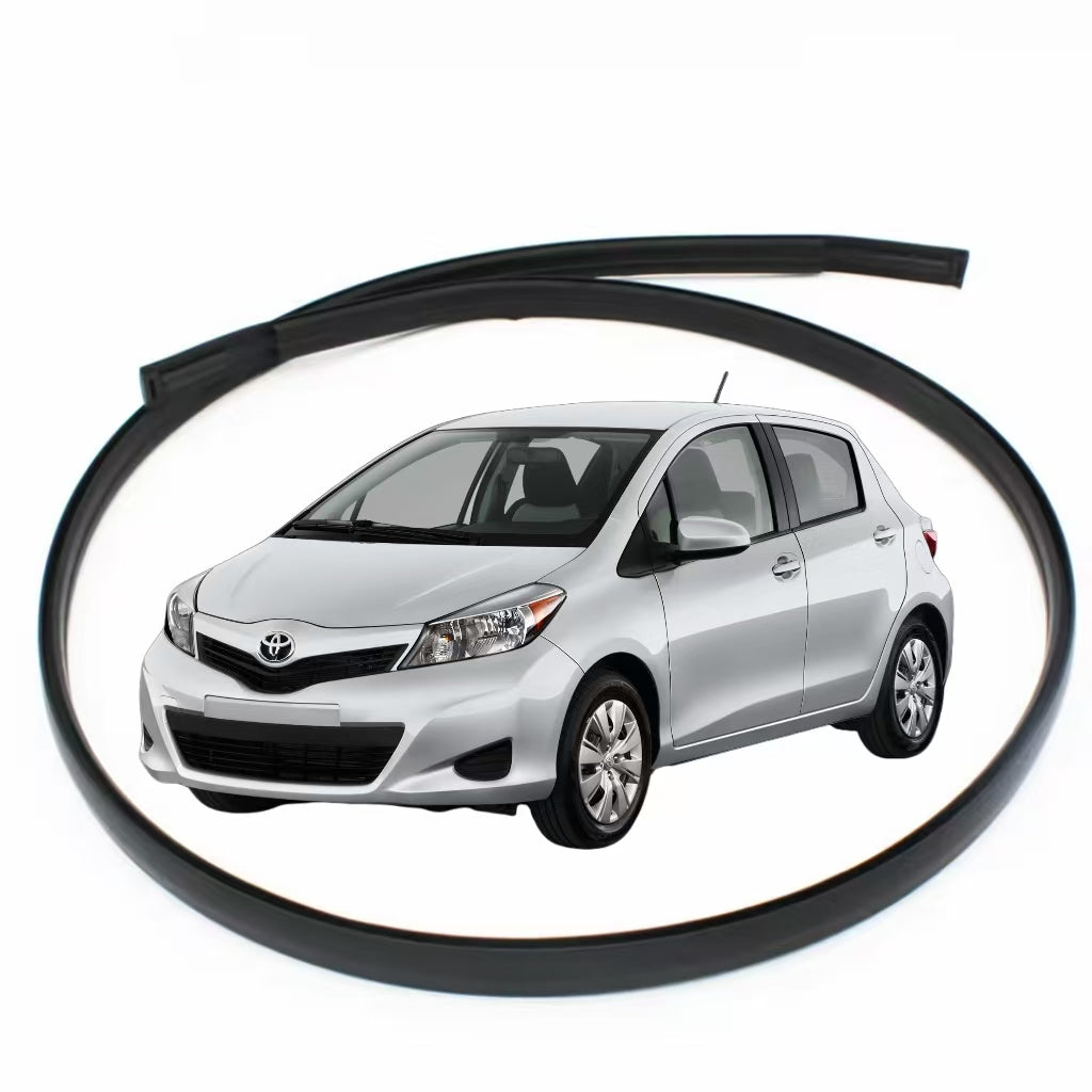 2PCS Car Roof Trim Molding Seal Strip Rubber For Toyota Yaris hatchback 2005-2013 Car Roof Trim Molding weatherstrip