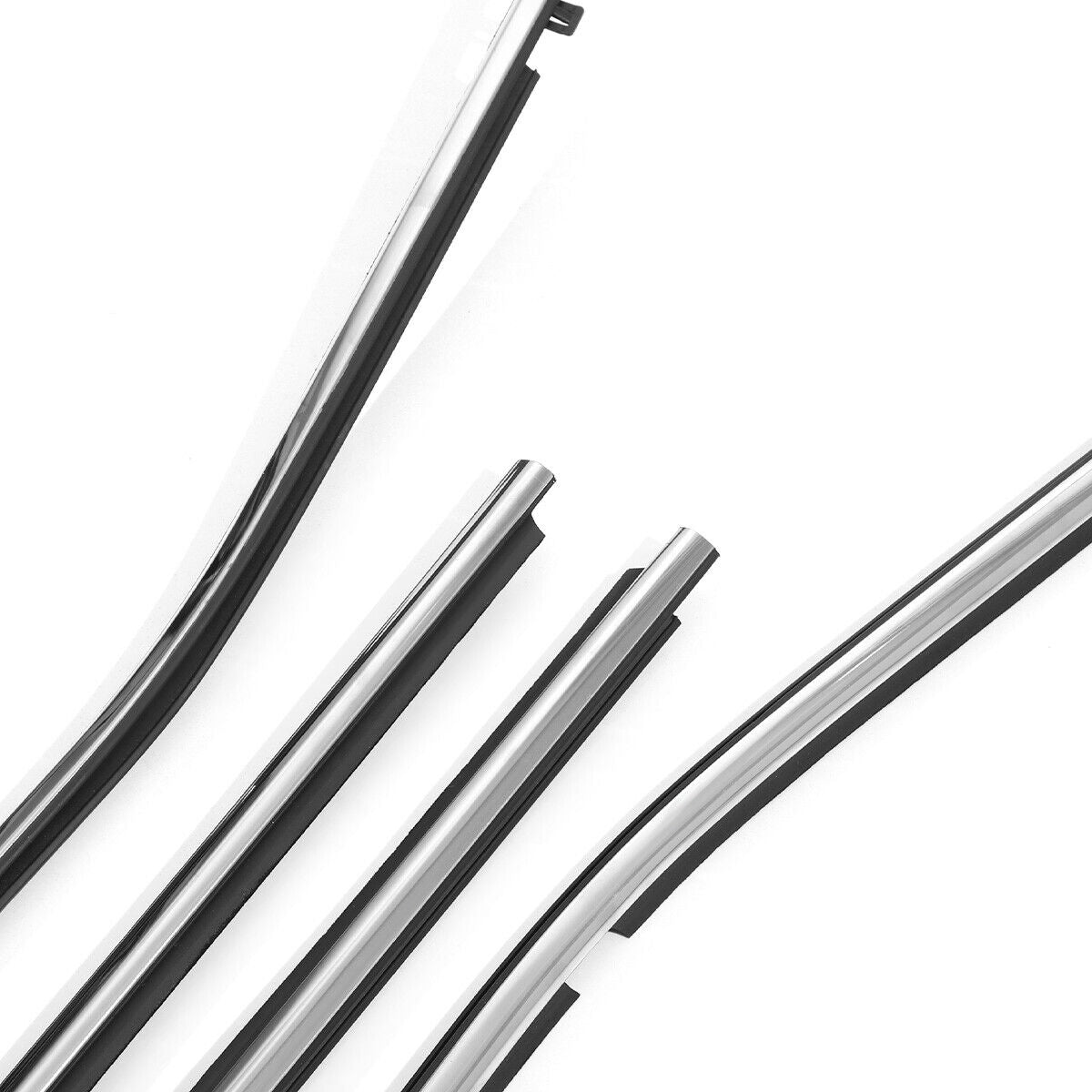 4Pcs Car Window Weatherstrip For Toyota Corolla 2014-2018 Car Weatherstrip Window Moulding Trim weatherstrip