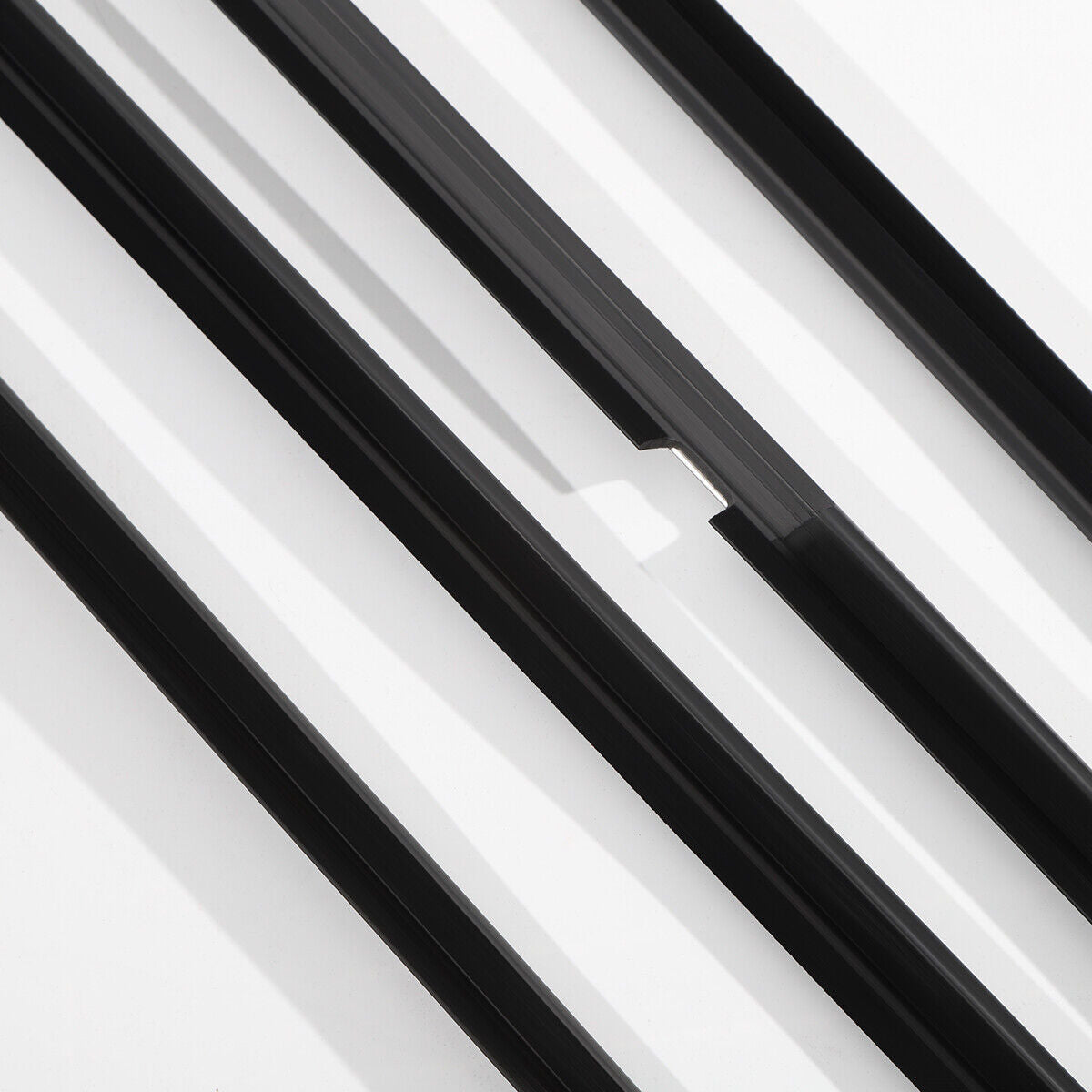 4Pcs Car Window Weatherstrip Chrome For Toyota Camry 2012-2014 Car Weatherstrip Window Moulding Trim 75710-06130 75720-06130 75730-06110 75740-06110 weatherstrip