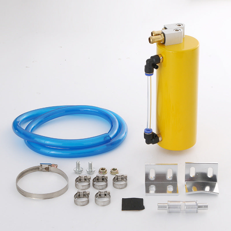 Universal Aluminum Racing Oil Catch Can Round Can Reservoir Turbo Oil Catch Can Fuel Catch Tank EGRKIT Shop