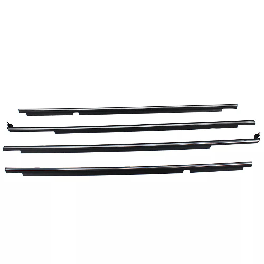 4Pcs Car Window Weatherstrip For Toyota Corolla 1999-2002 Car Weatherstrip Window Moulding Trim weatherstrip