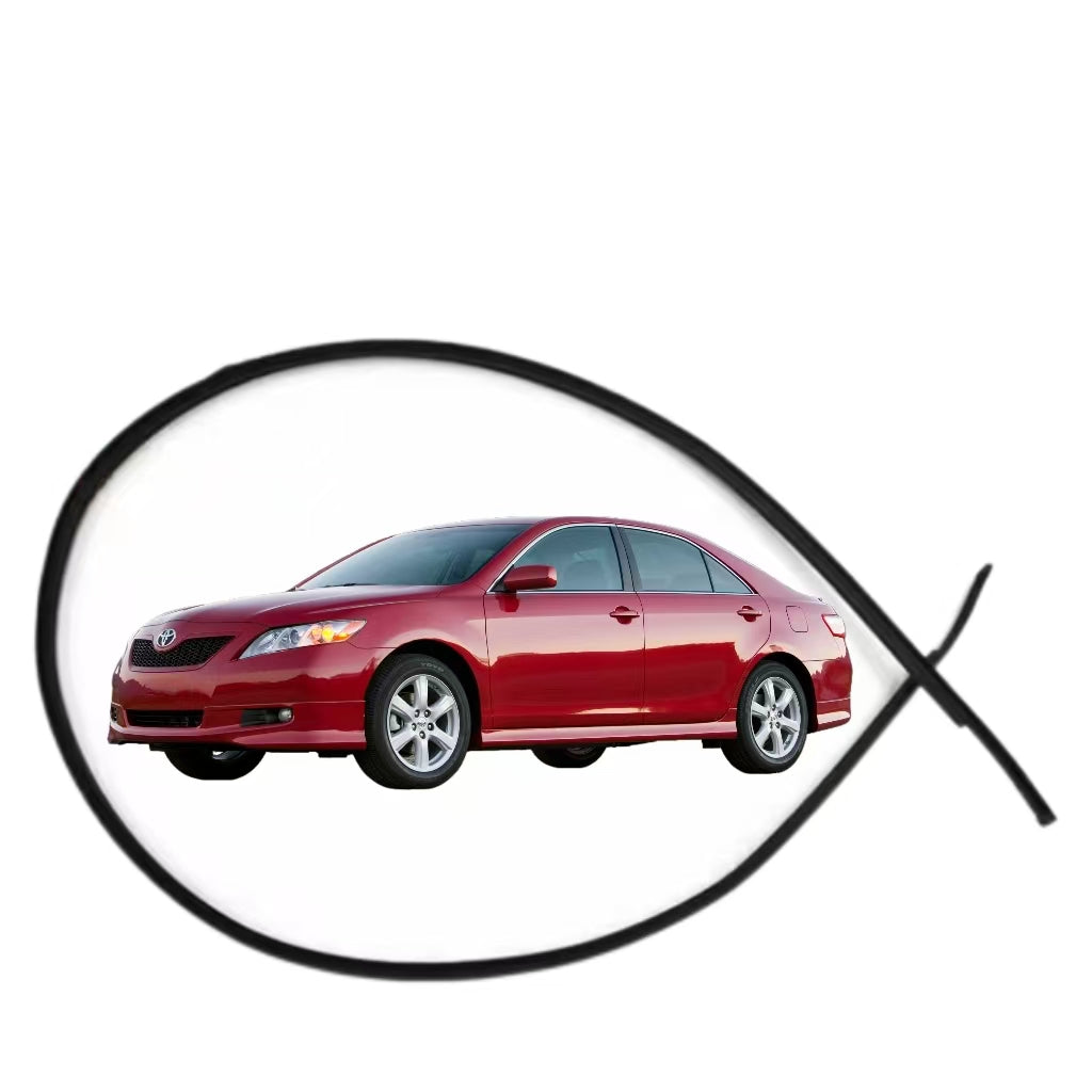 2PCS Car Roof Trim Molding Seal Strip Rubber For Toyota Camry 2008 Car Roof Trim Molding weatherstrip