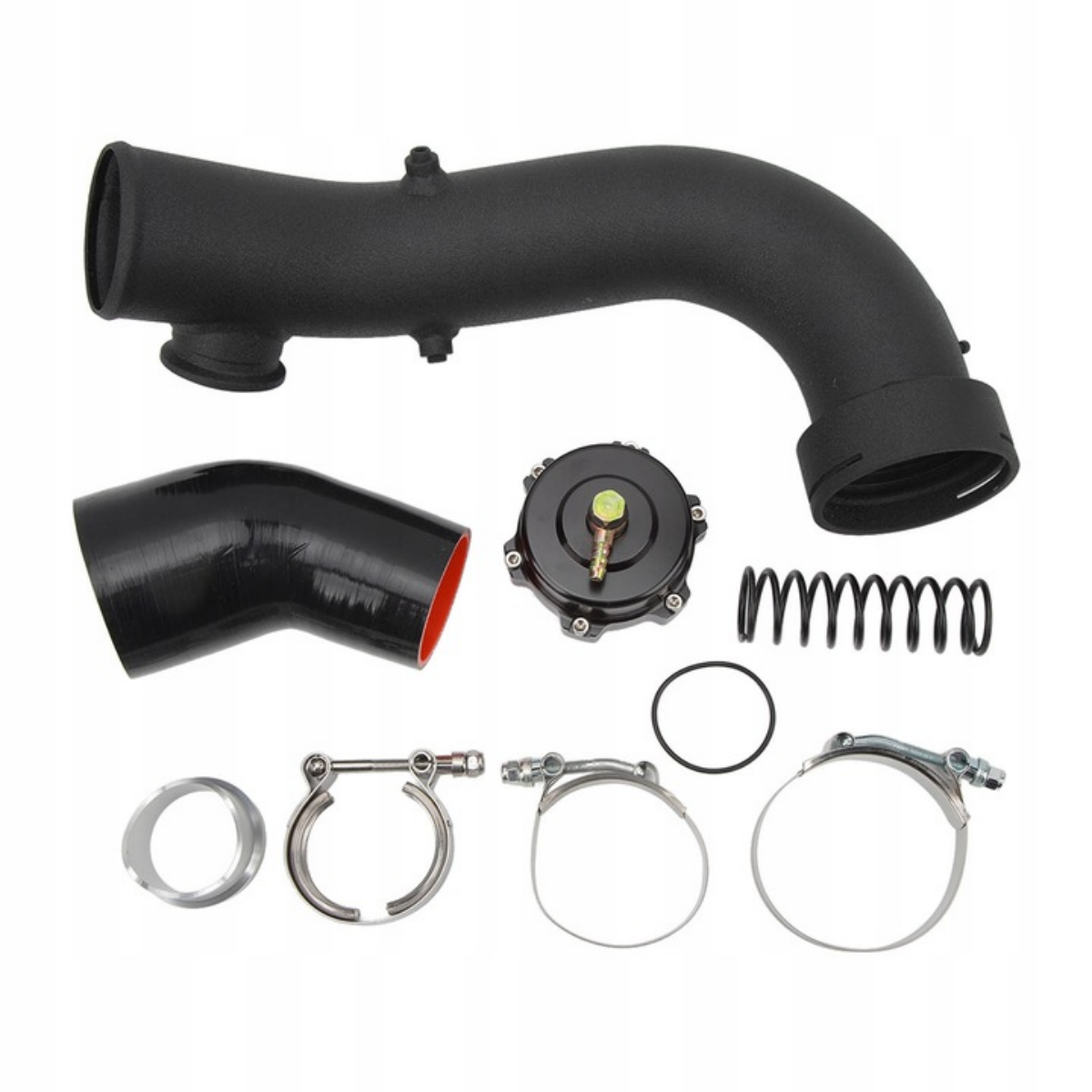 Cold Air Intake Turbo Charge Pipe System Replacement for BMW N54 E88 E90 E92 135I 335I with 55MM BOV EGRKIT Shop