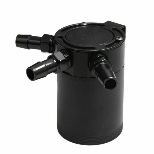 Universal 3-Port Oil Catch/Can/Tank/Reservoir Air-Oil Separator Racing Baffled oil catch can