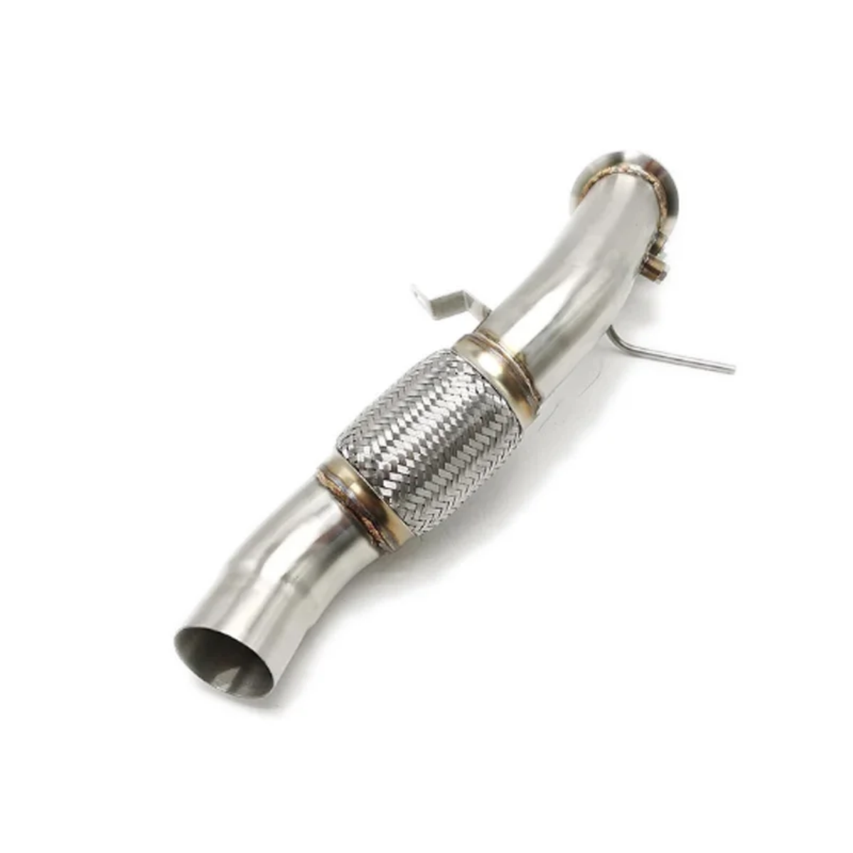 3" High Flow Stainless Steel Exhaust Downpipe for 2006-2010 BWM X5 E70 M57N2 4.3" O.D. V-BAND FLANGE EGRKIT Shop