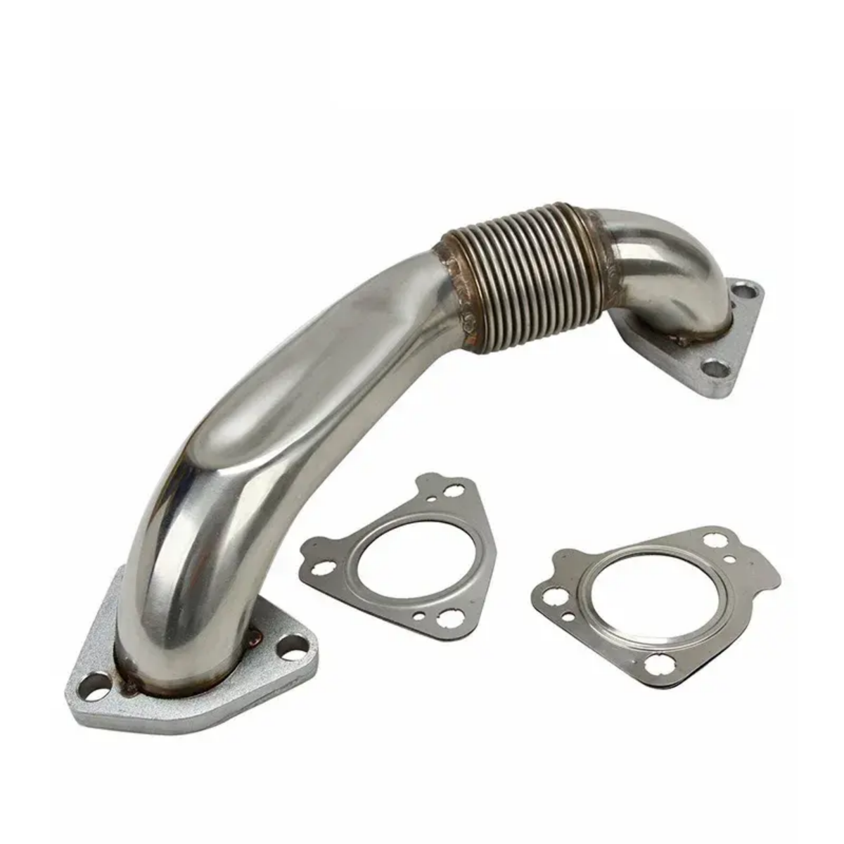 High Flow Stainless Steel Exhaust Downpipe for Chevy Express 2500 3500 6.6L Duramax 2001-2016 EGRKIT Shop