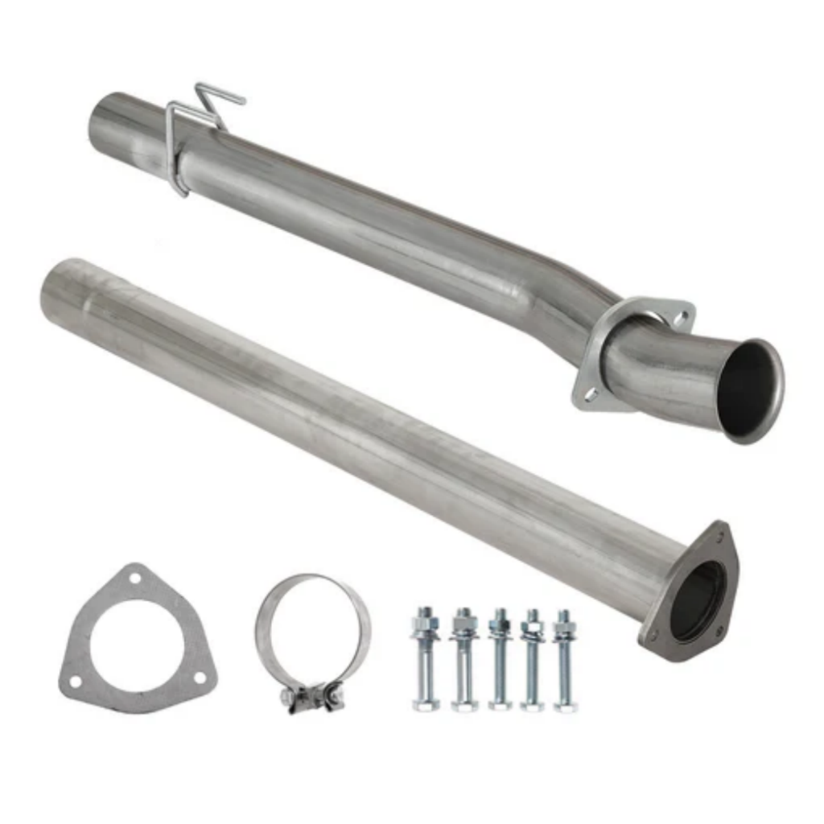 4" Stainless Steel Pickup DPF Pipe For 2011-2022 Ford 6.7L Diesel Installer Series Competition Pipe EGRKIT Shop