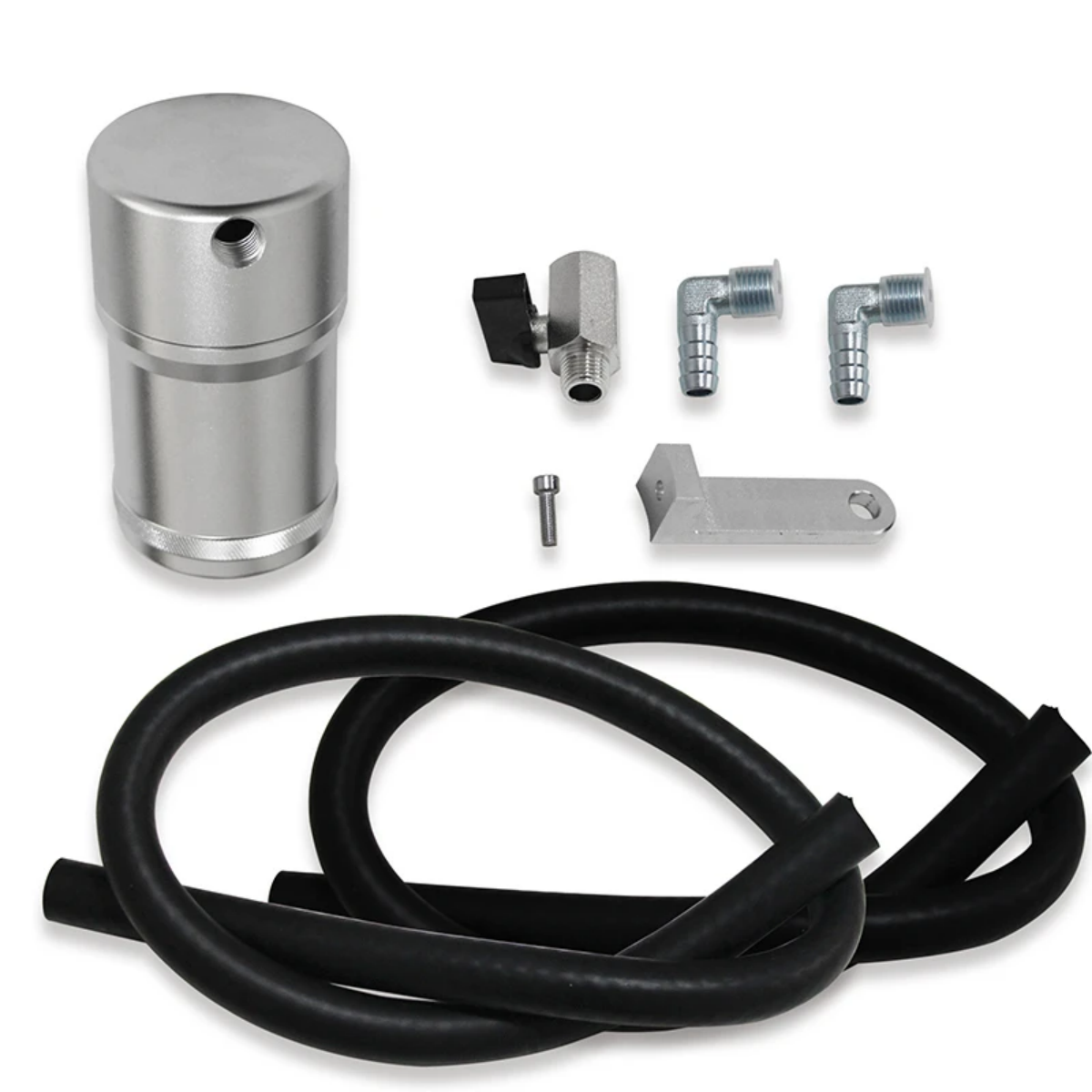 Aluminum Alloy Oil catch can Fuel Hose Fittings For Ford Mustang F-150 2011-2017 Oil Catch Tank EGRKIT Shop