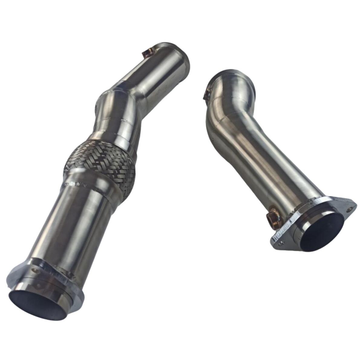 3.5 inch Stainless Steel High Flow For BMW M3 M4 G80 G82 S58 3.0T 2021-UP Exhaust Downpipes G80 Downpipe EGRKIT Shop