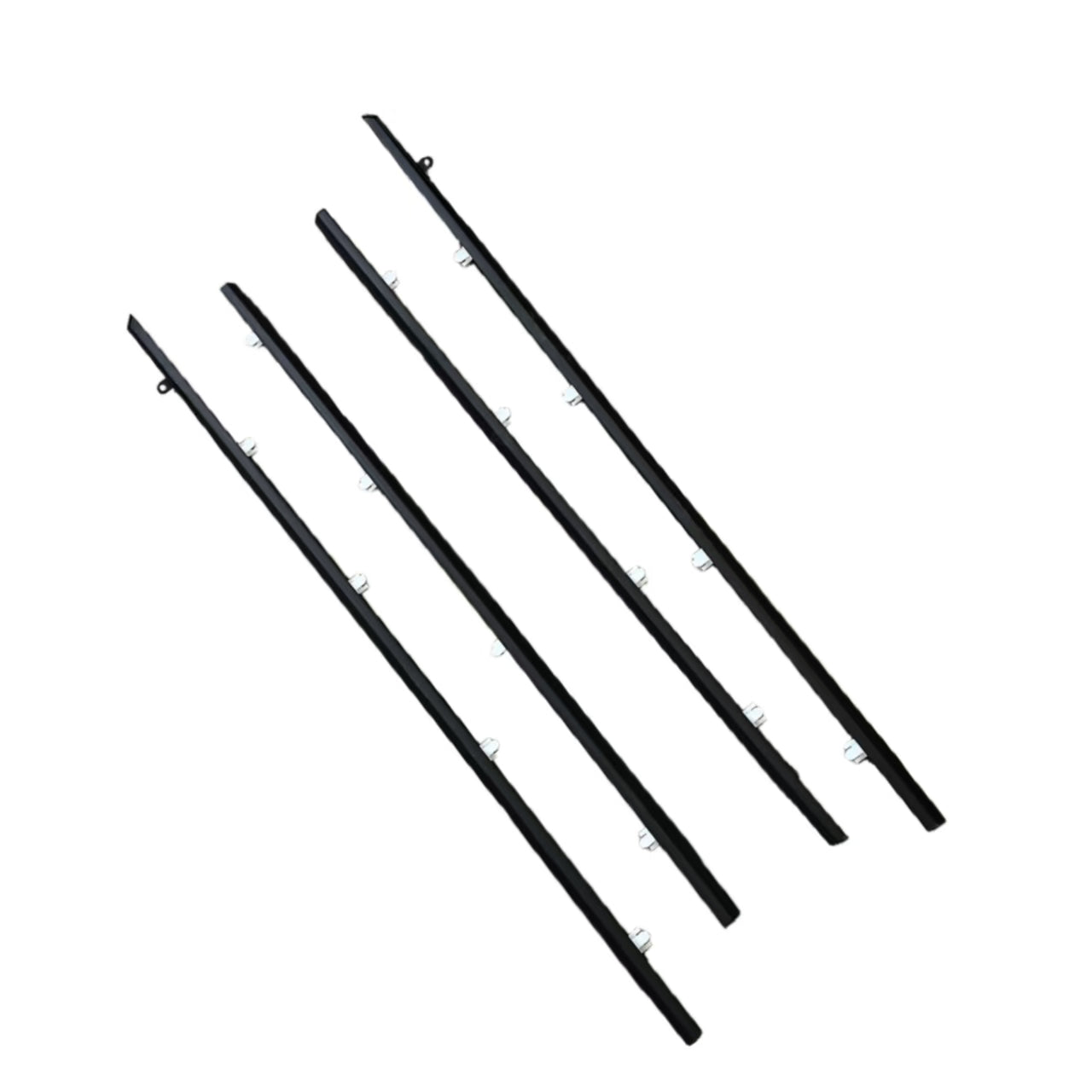 4Pcs Car Window Weatherstrip For Toyota Corolla AE-100 1997 Car Weatherstrip Window Moulding Trim weatherstrip