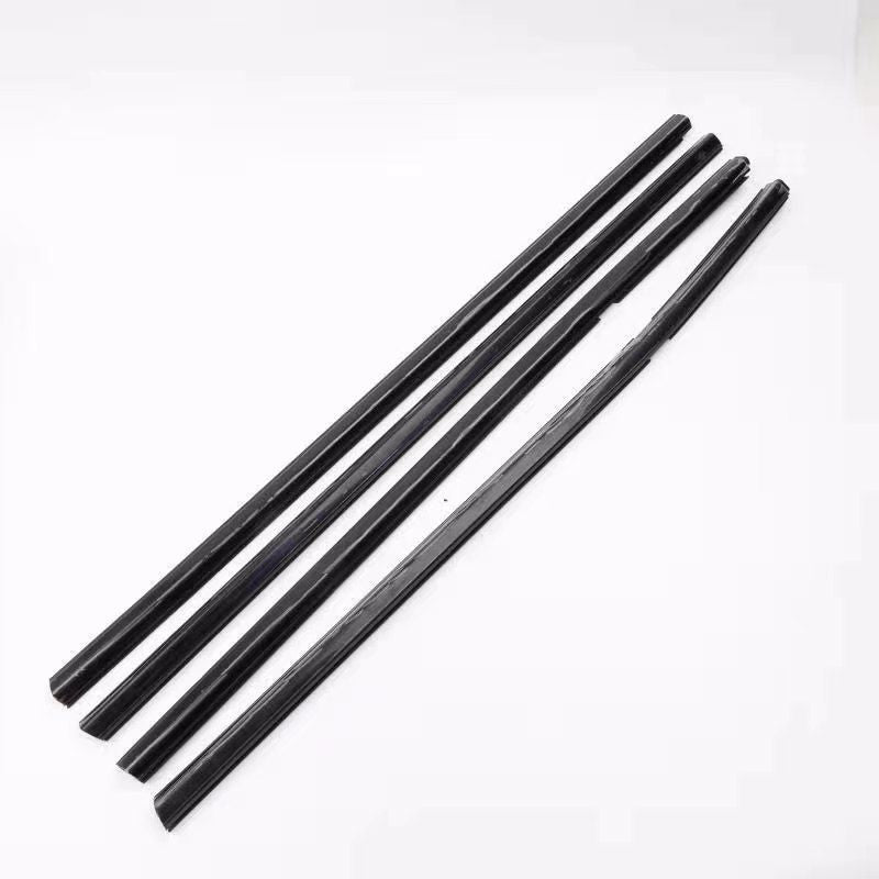 4Pcs Car Window Weatherstrip Black For Honda city 2009-2014 Car Weatherstrip Window Moulding Trim weatherstrip