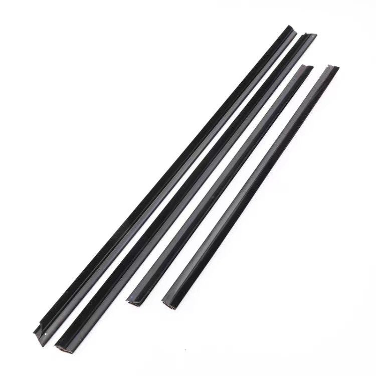 4Pcs Car Window Weatherstrip Black For Honda fit 2009-2014 Car Weatherstrip Window Moulding Trim weatherstrip