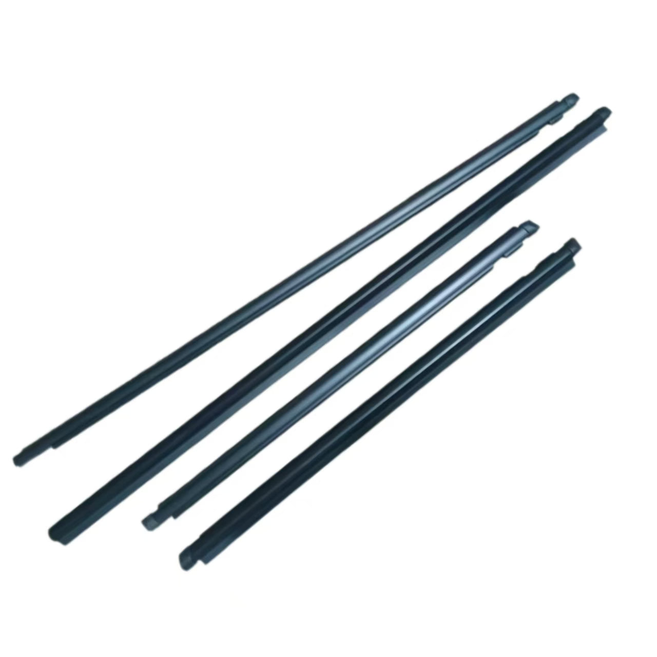 4Pcs Car Window Weatherstrip Black For Toyota yaris / echo 2000-2005 Car Weatherstrip Window Moulding Trim 68210-52020 weatherstrip