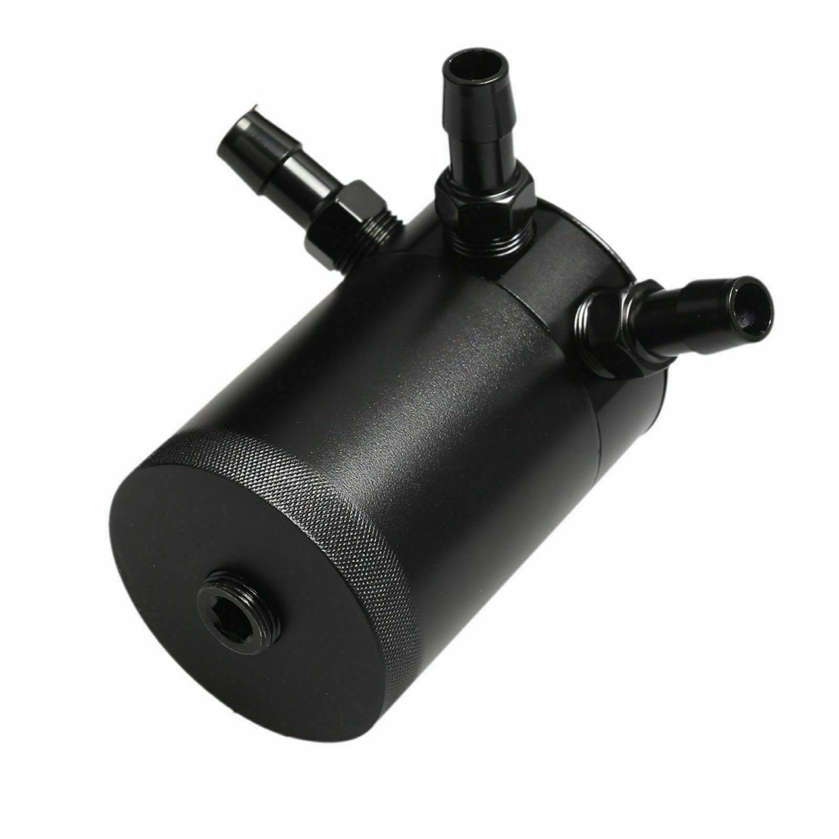 Universal 3-Port Oil Catch/Can/Tank/Reservoir Air-Oil Separator Racing Baffled oil catch can