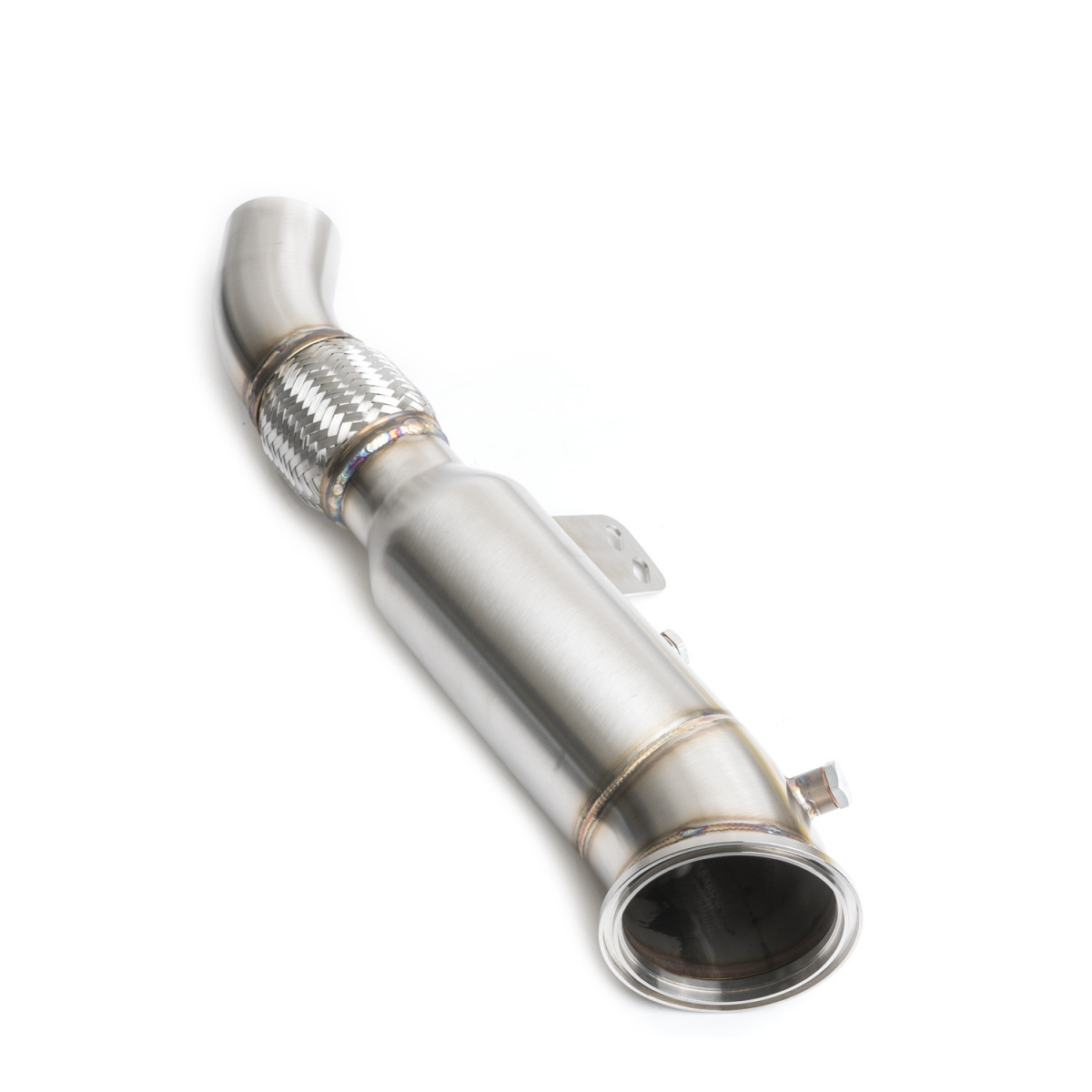 4.5" SS Turbo Catless Stainless Steel Downpipe For BMW B58 M240i 340i 440i 540i 740i F&G Series 2016~2019 3.0T B58 Downpipe EGRKIT Shop