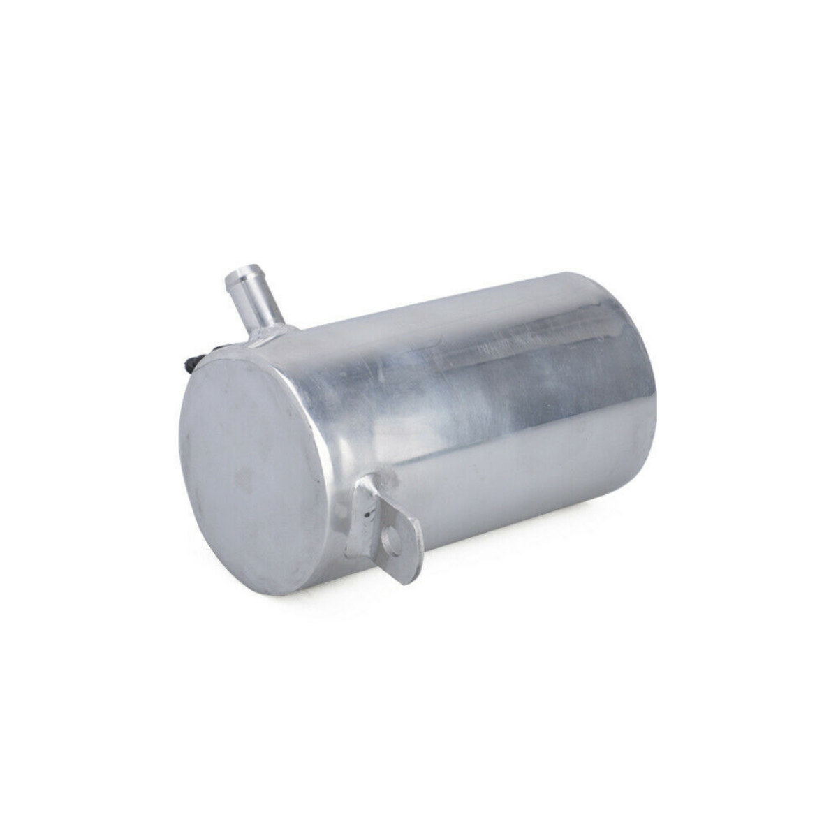 500ml Oil Catch Can Kit 2 Port Reservoir Tank with Drain Plug Polished Aluminum For LS1 LS2 LS3 LS4 LS6 oil catch can