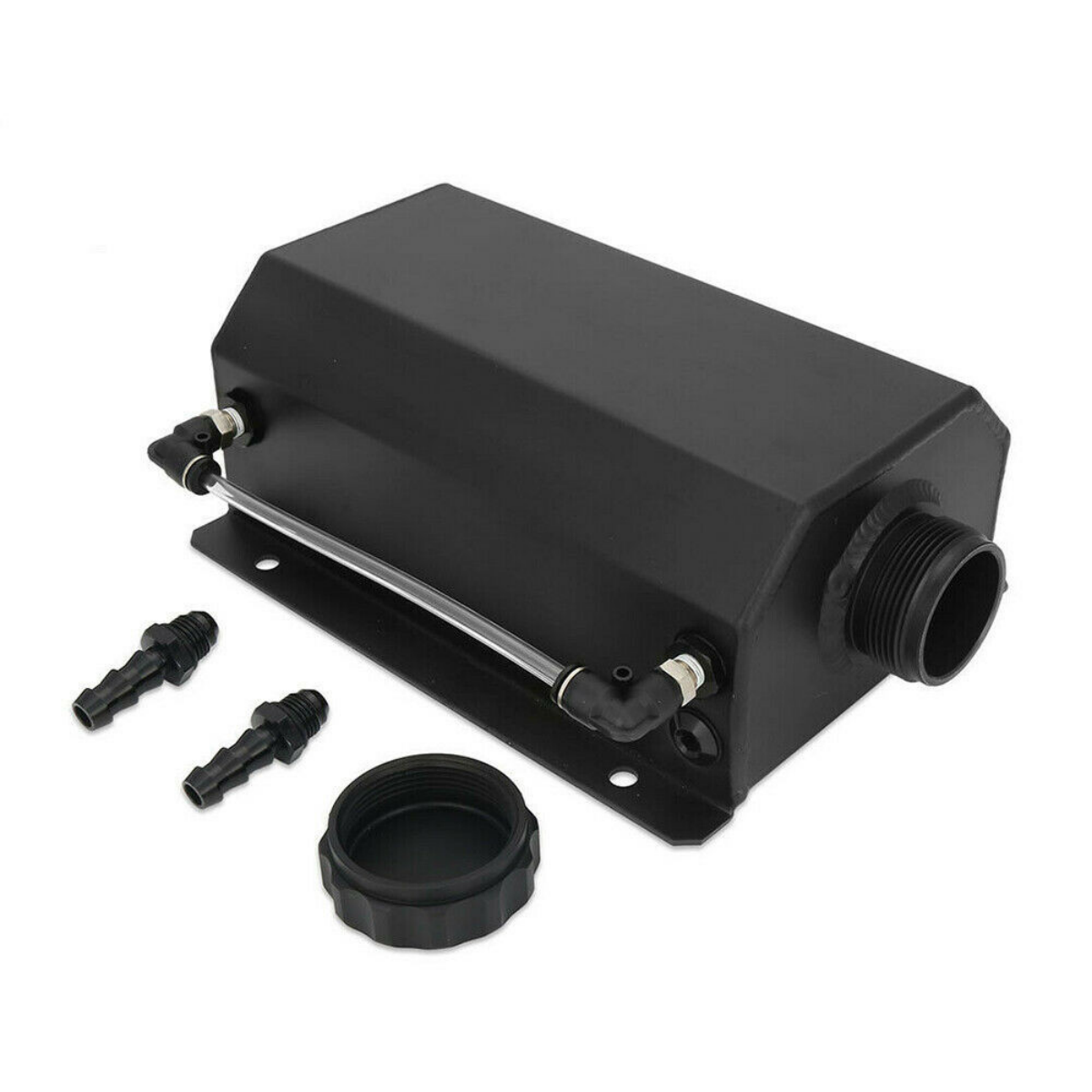 Universal 2L Aluminum Car Engine Oil Catch Can Reservoir Coolant Tank oil catch can