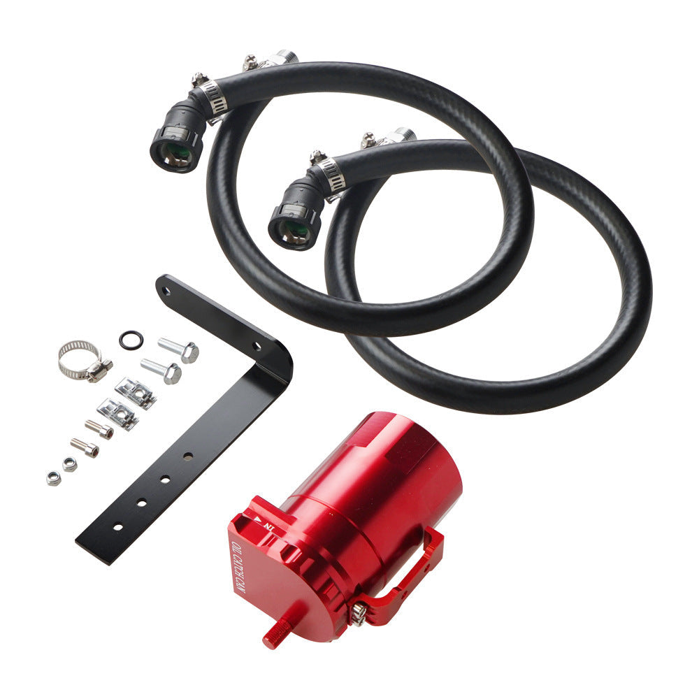 Oil Catch Can Kit Oil Catch Can Reservoir Tank For Ford F150 5.0L Raptor 2.7L 3.5L Ecoboost oil catch can