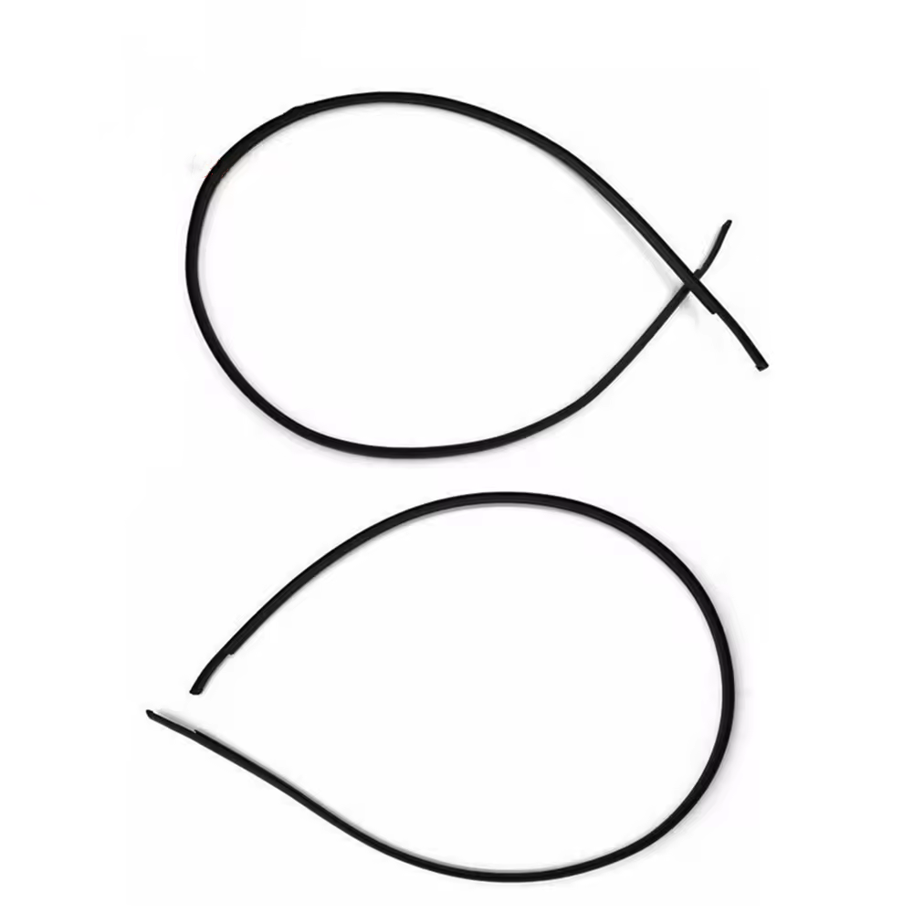 2PCS Car Roof Trim Molding Seal Strip Rubber For Toyota Vios 2014 Car Roof Trim Molding weatherstrip