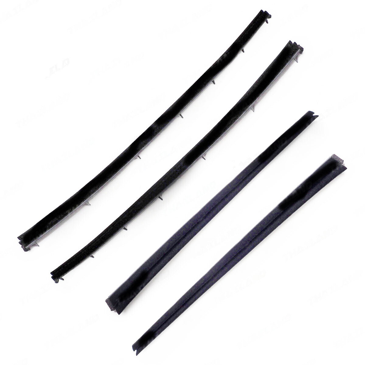 4Pcs Car Window Weatherstrip For Toyota Fortuner 2016-2023 Car Weatherstrip Window Moulding Trim weatherstrip