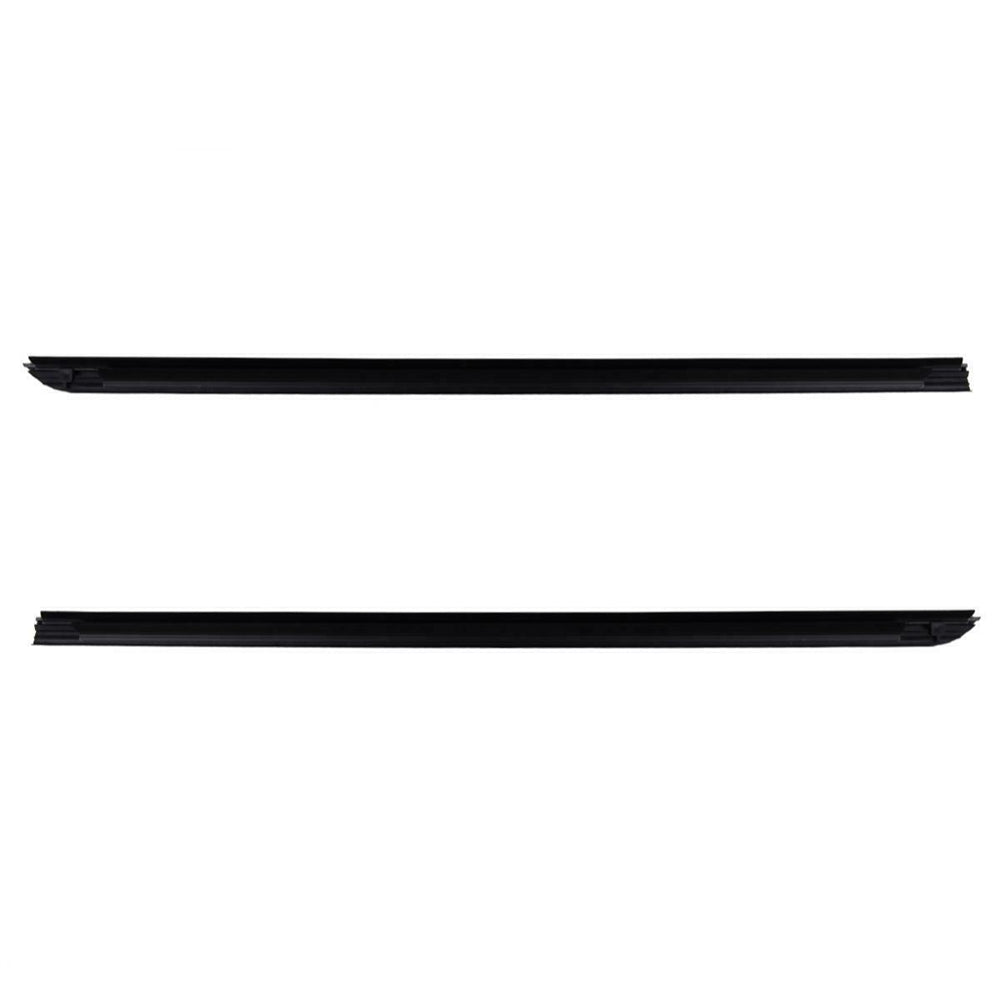 4Pcs Car Window Weatherstrip Black For Toyota Hiace 2003-2018 Car Weatherstrip Window Moulding Trim 68161-26040 68162-26040 weatherstrip