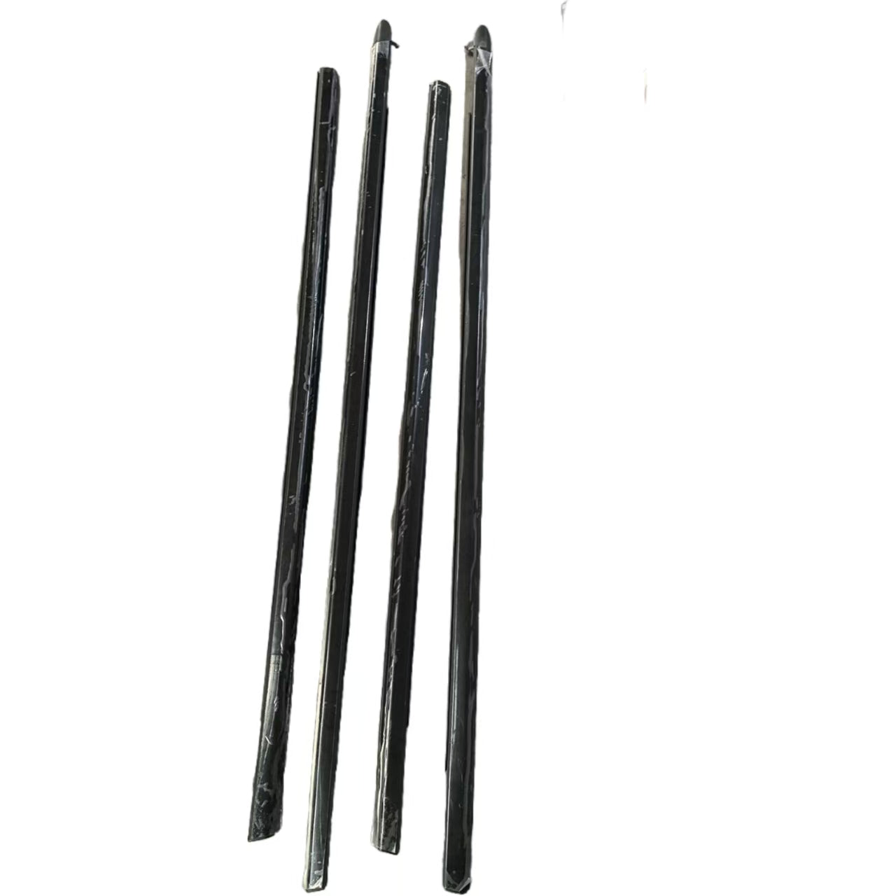 4Pcs Car Window Weatherstrip Black For Honda Fit 2015-2018 Car Weatherstrip Window Moulding Trim weatherstrip