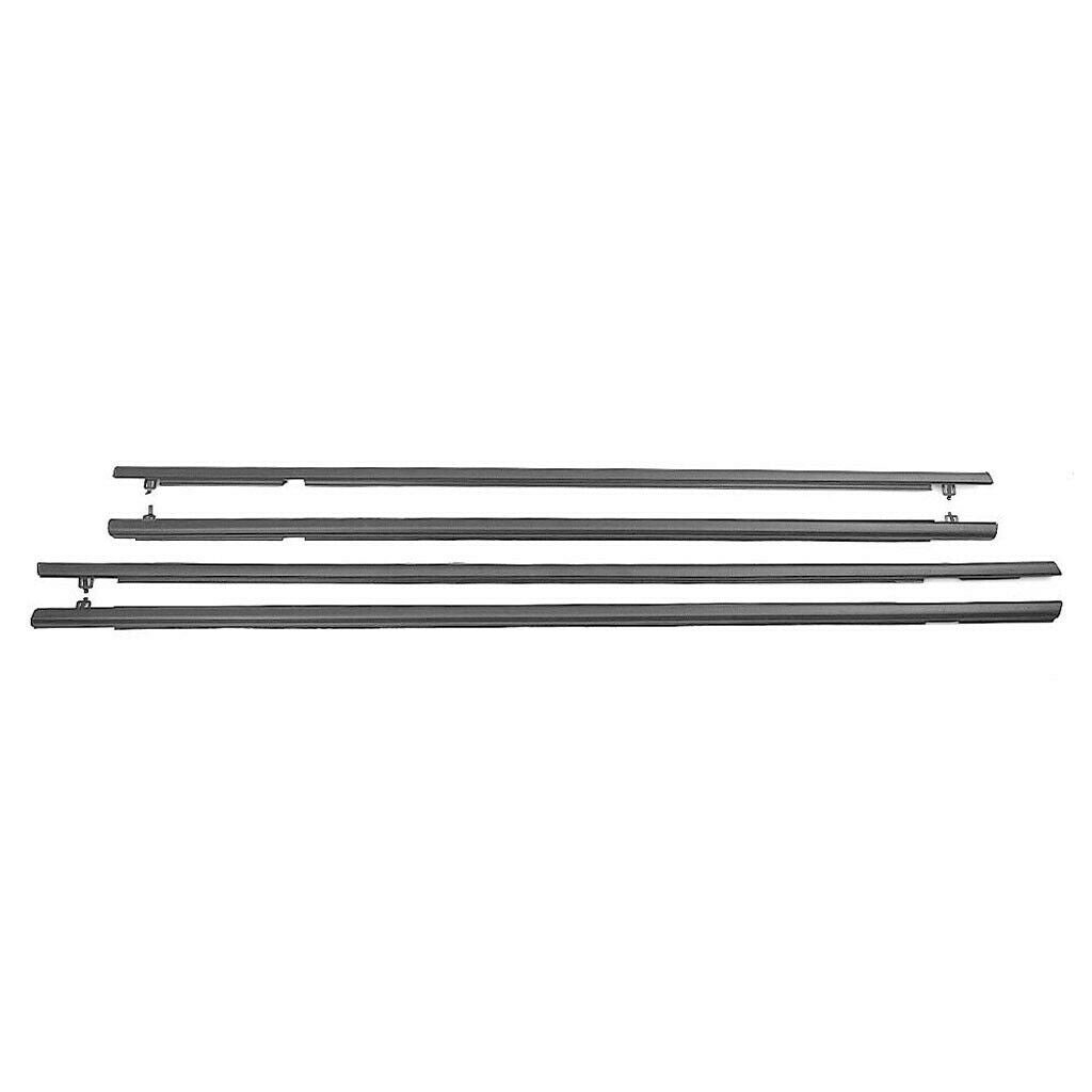4Pcs Car Window Weatherstrip For Honda civic 2006-2011 Car Weatherstrip Window Moulding Trim 72450-SNA-A01 72410-SNA-A01 72950-SNA-A01 72910-SNA-A01 weatherstrip