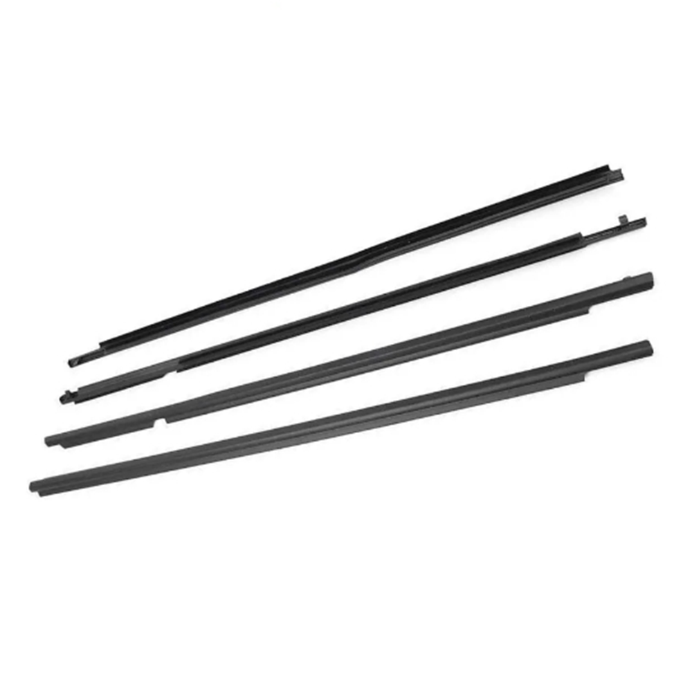 4Pcs Car Window Weatherstrip For Toyota Highlander 2011-2013 Car Weatherstrip Window Moulding Trim weatherstrip