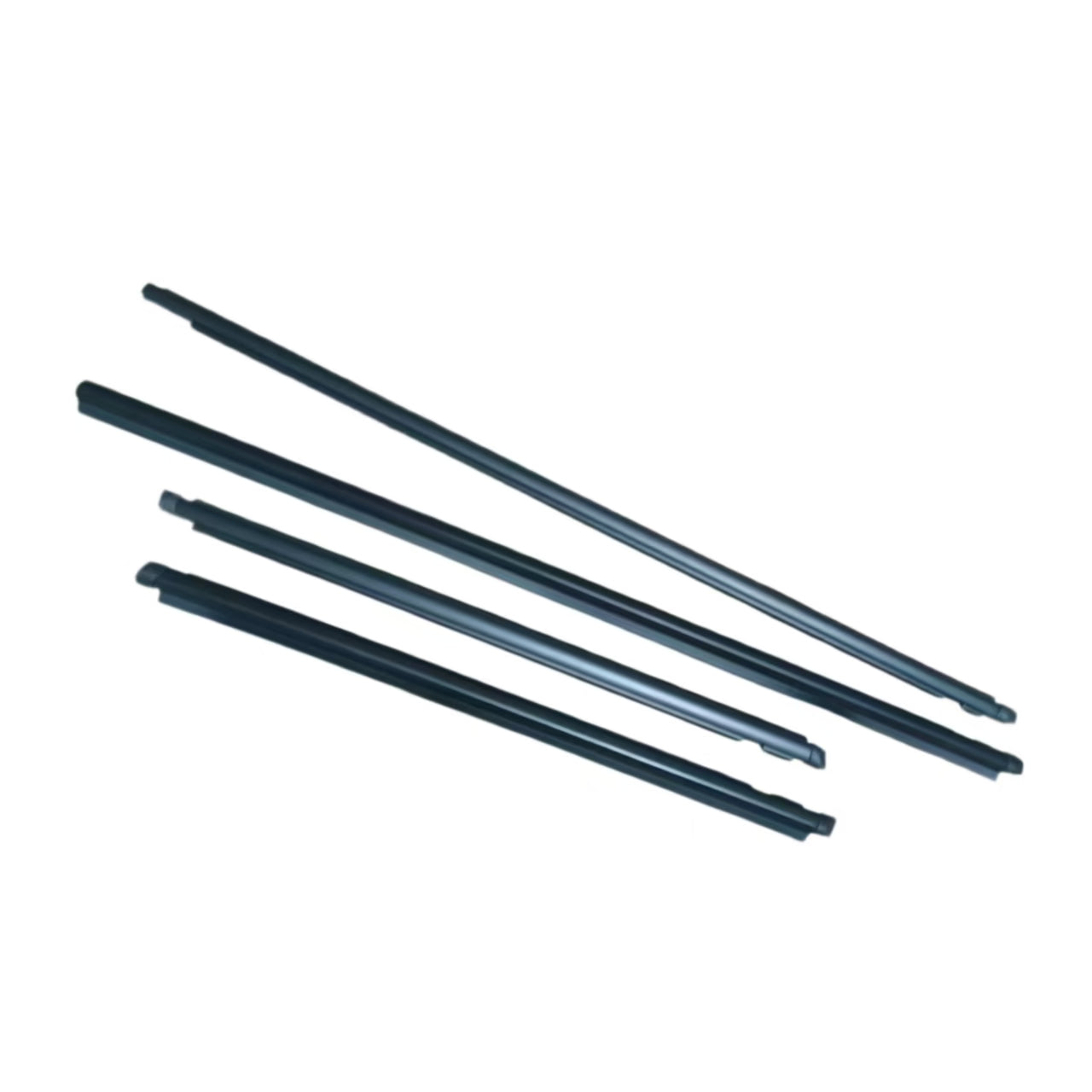 4Pcs Car Window Weatherstrip Black For Toyota yaris / echo 2000-2005 Car Weatherstrip Window Moulding Trim 68210-52020 weatherstrip