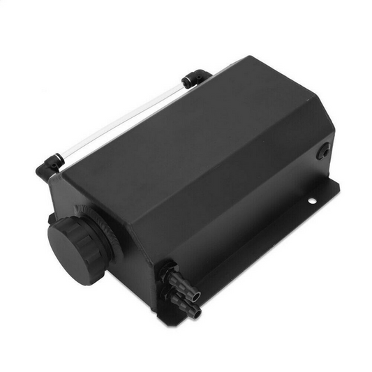 Universal 2L Aluminum Car Engine Oil Catch Can Reservoir Coolant Tank oil catch can