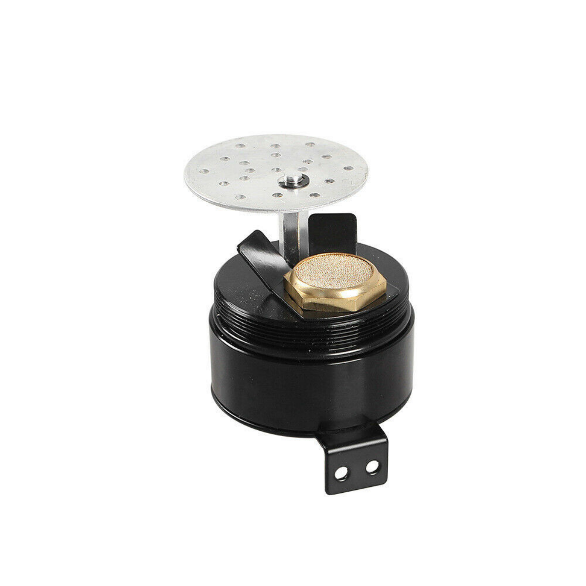 Black Aluminum Baffled 2 port Oil Catch Can Tank Reservoir Tank with Filter Breather For BMW Honda Chevrolet Dodge Nissan Toyota oil catch can