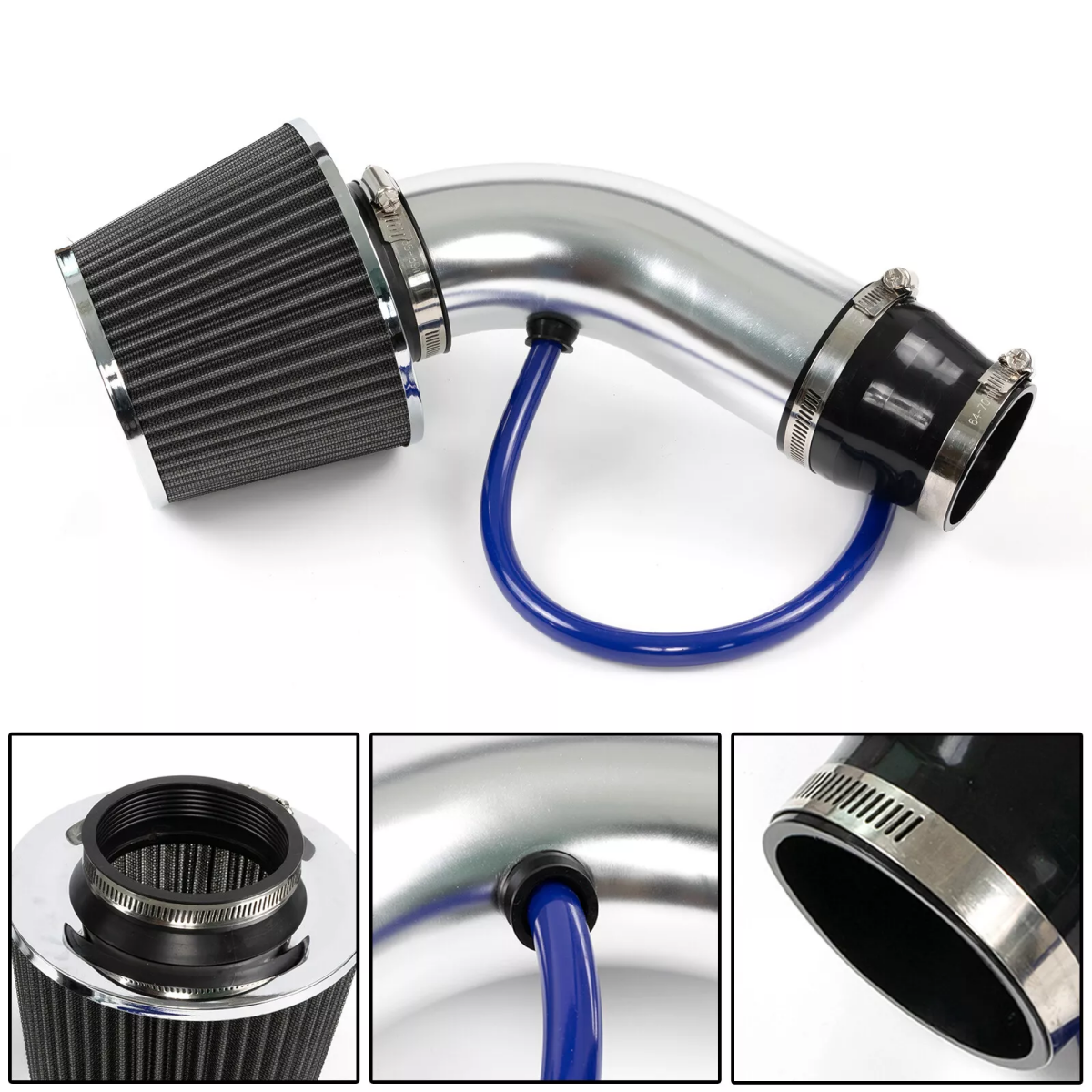 Cold Air Intake System Filter Induction Kits Universal Car Pipe Power Flow Hose EGRKIT Shop