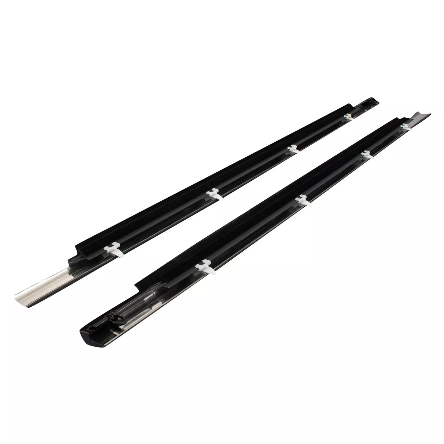 4Pcs Car Window Weatherstrip Black For Toyota 2000-2006 Toyota Tundra Car Weatherstrip Window Moulding Trim weatherstrip