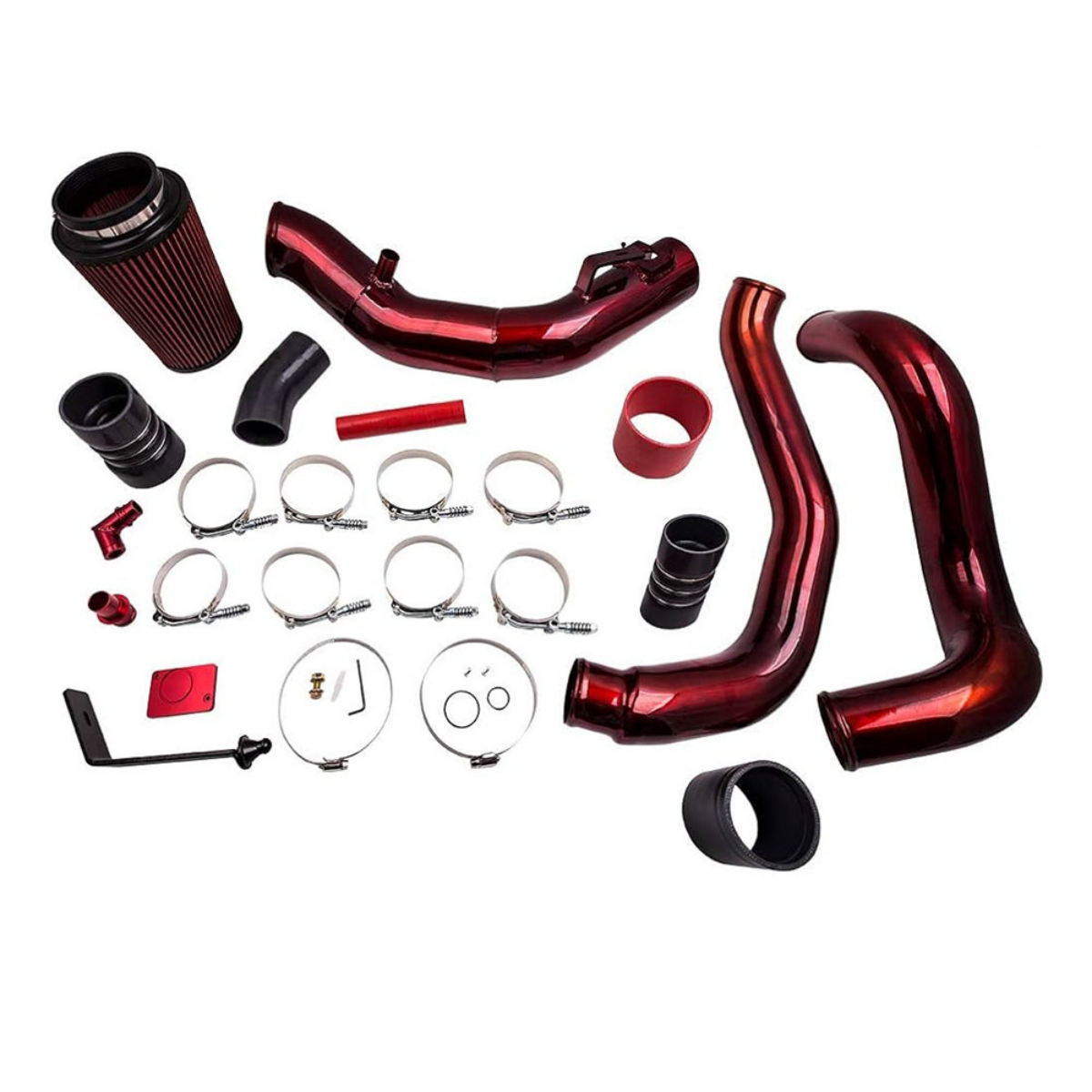 Intercooler Pipe Hose Duct & Cold Air Intake Kit for Ford F550 2003-2007 6.0L EGRKIT Shop