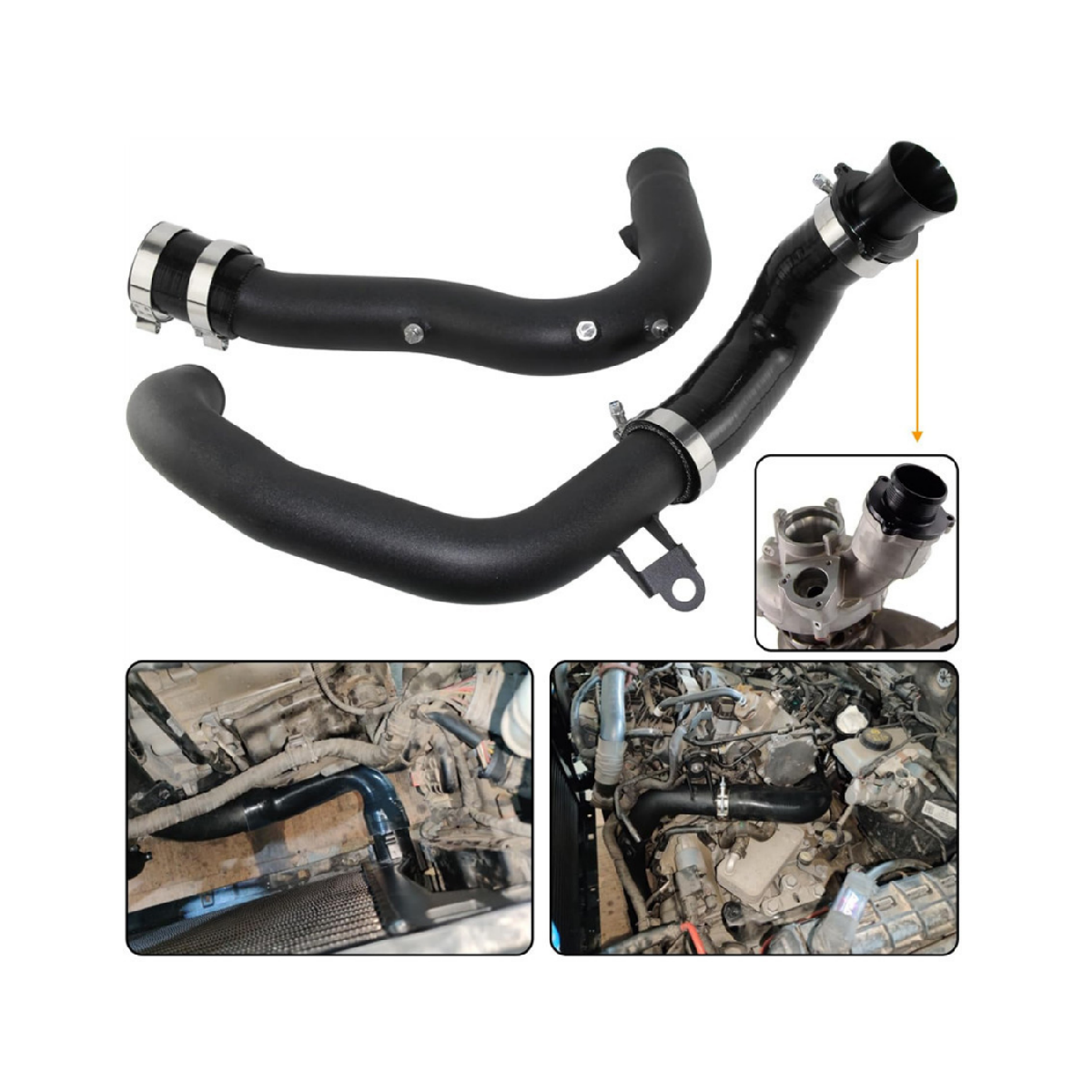 Intercooler Kit Charge Pipe Fits For MBQ EA888 Gen3 Audi A3 S3 8V MK7 G TI MK7 R 1.8T 2.0T EGRKIT Shop