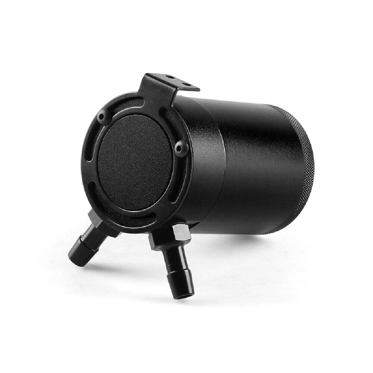 Universal 3/8" NPT 2-Port Oil Catch Can With Baffle Petrol Diesel Turbo Tank Reservoir oil catch can