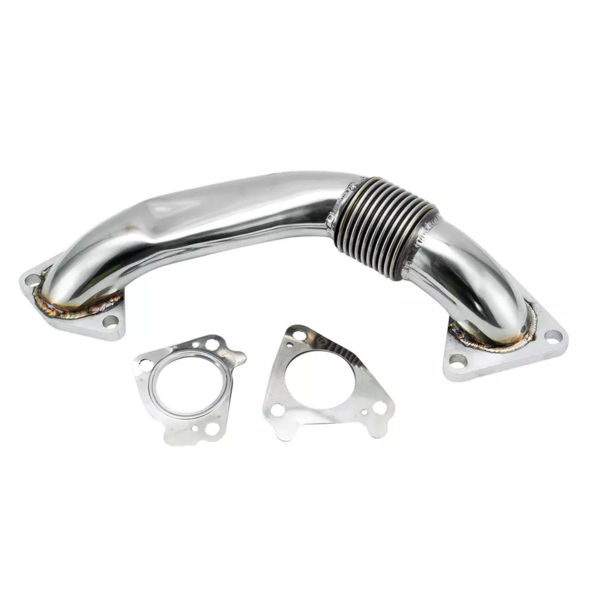 High Flow Stainless Steel Exhaust Downpipe for Chevy Express 2500 3500 6.6L Duramax 2001-2016 EGRKIT Shop