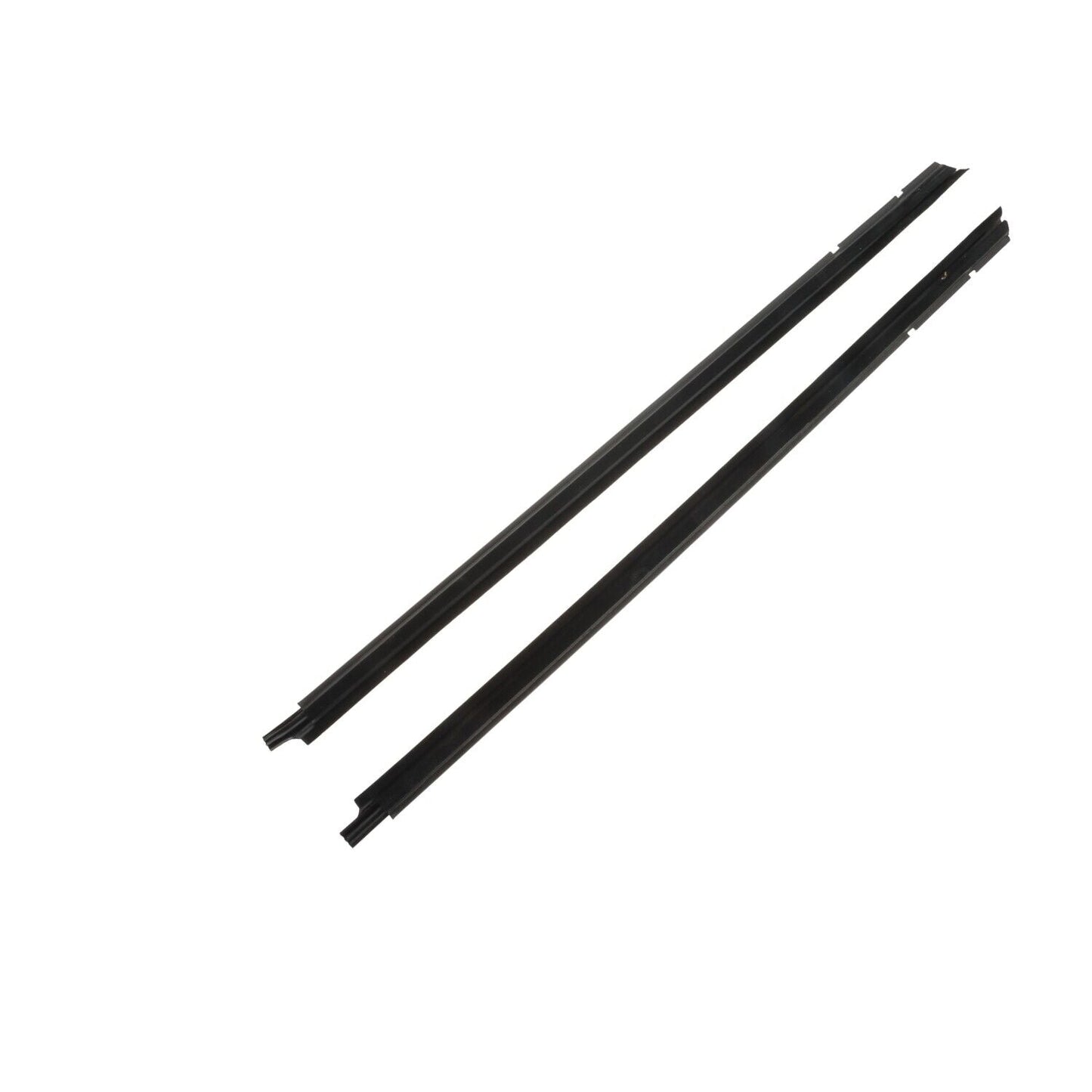 4Pcs Car Window Weatherstrip Black For Toyota Tacoma Double Cab 2005-2015 Car Weatherstrip Window Moulding Trim 68161-04050 68162-04050 68163-04020 68164-04020 weatherstrip