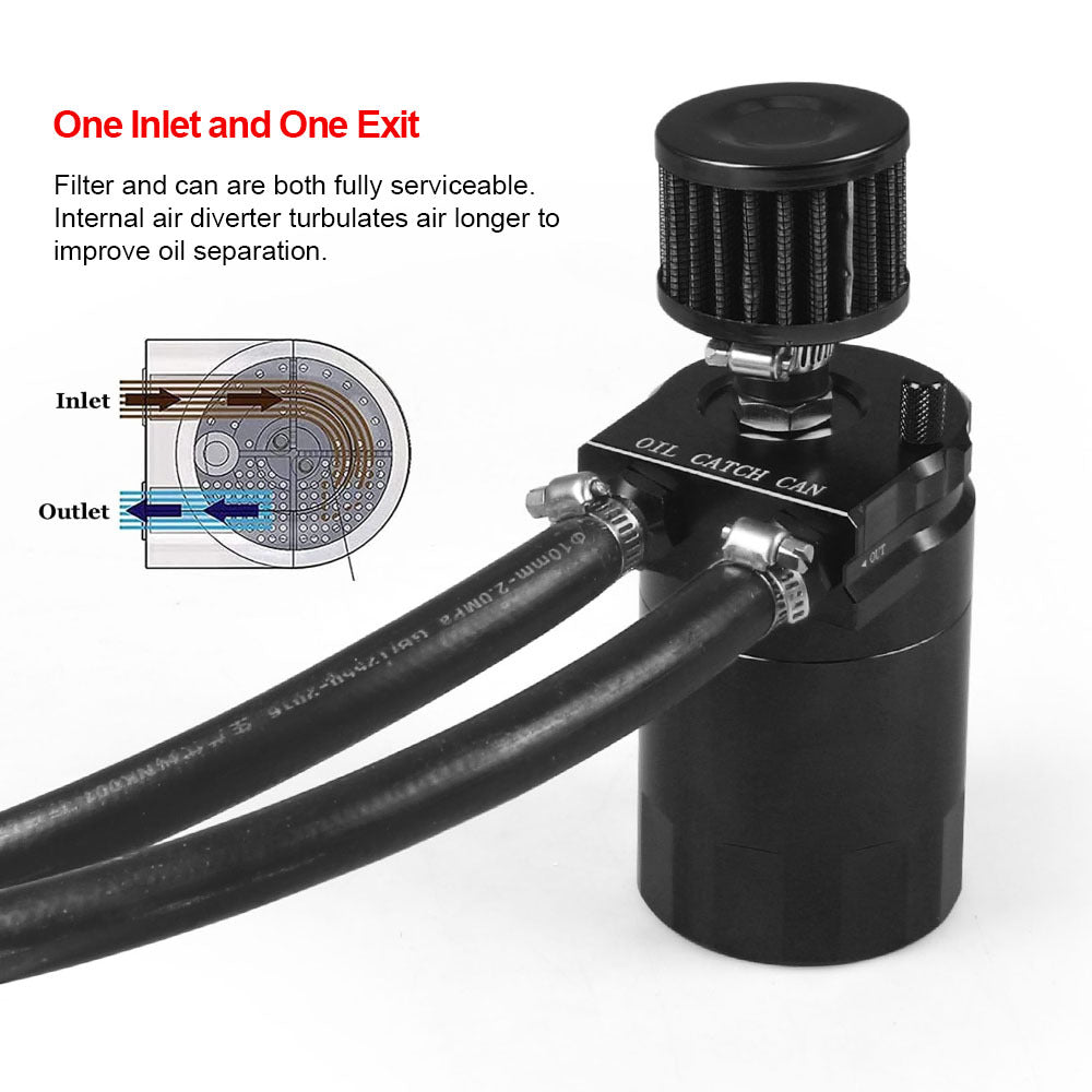 Oil Separator Clear Car Oil Catch Can For Chevy Silverado For GMC Sierra 1500 5.3L & 6.2L 2019-2022 For Tahoe For Suburban 2021+ oil catch can