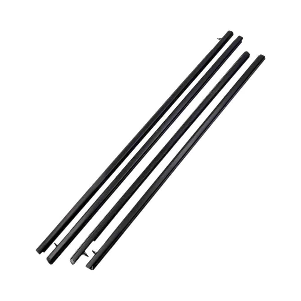 4Pcs Car Window Weatherstrip Black For Honda city 2015-2018 Car Weatherstrip Window Moulding Trim weatherstrip
