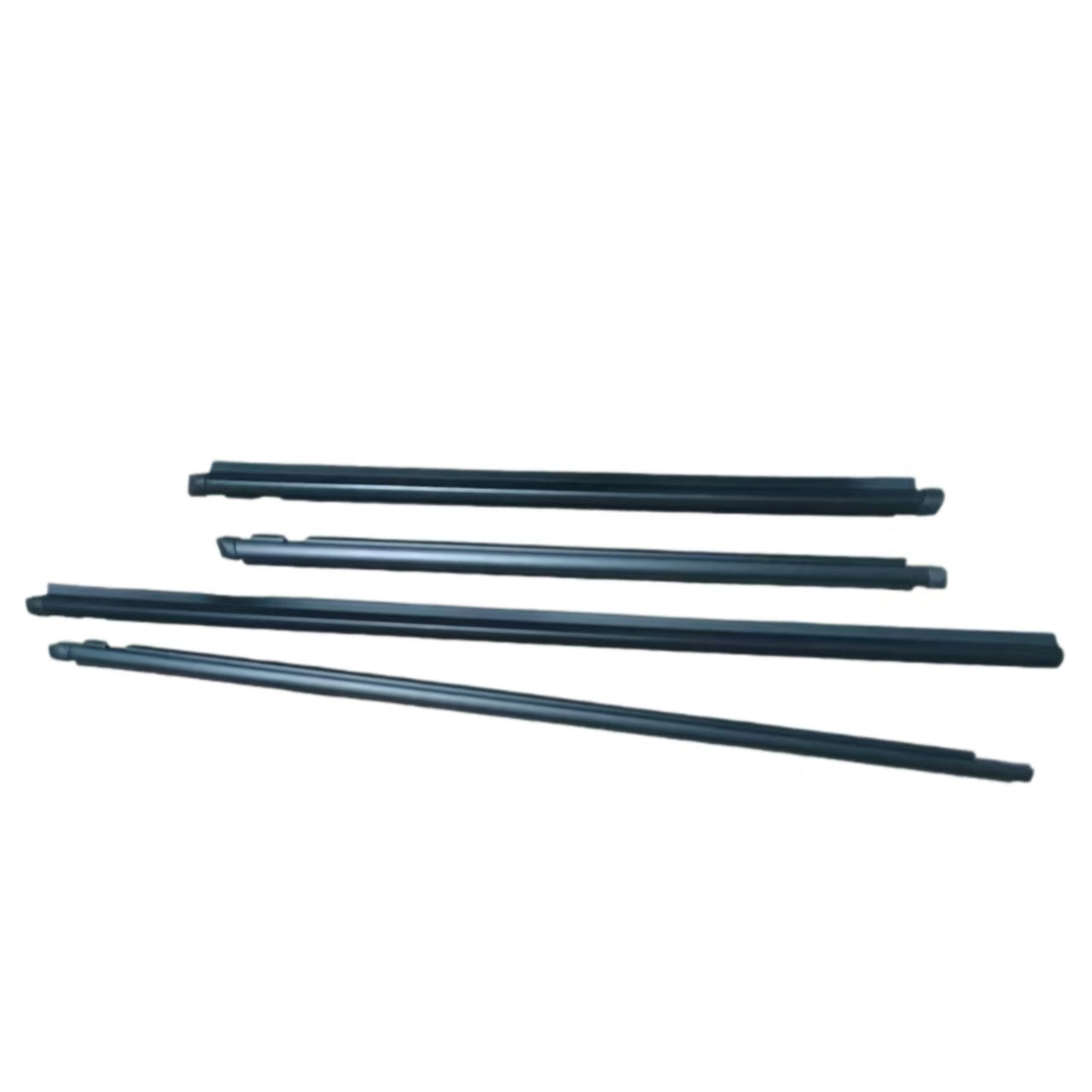 4Pcs Car Window Weatherstrip Black For Toyota yaris / echo 2000-2005 Car Weatherstrip Window Moulding Trim 68210-52020 weatherstrip