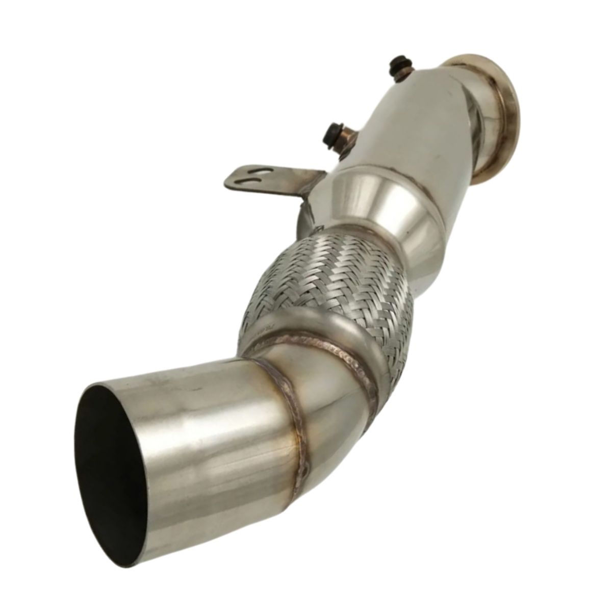 4.5" SS Turbo Catless Stainless Steel Downpipe For BMW B58 M240i 340i 440i 540i 740i F&G Series 2016~2019 3.0T B58 Downpipe EGRKIT Shop
