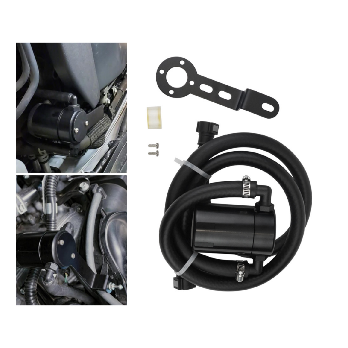 Oil Catch Can Air Oil Separator Kit For 2014-2018 Chevrolet Silverado 1500/GMC Sierra 1500 2015-2020 Chevy Tahoe/Suburban/GMC EGRKIT Shop