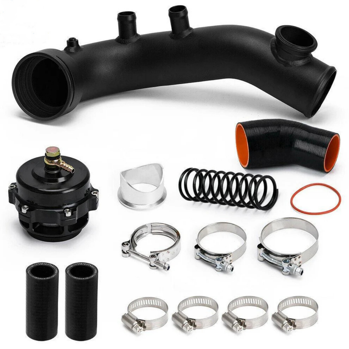 Cold Air Intake Charge Pipe Kit For BMW N54 E82 E88 135i E90 E92 E93 335i 335is 335xi with 50mm BOV EGRKIT Shop