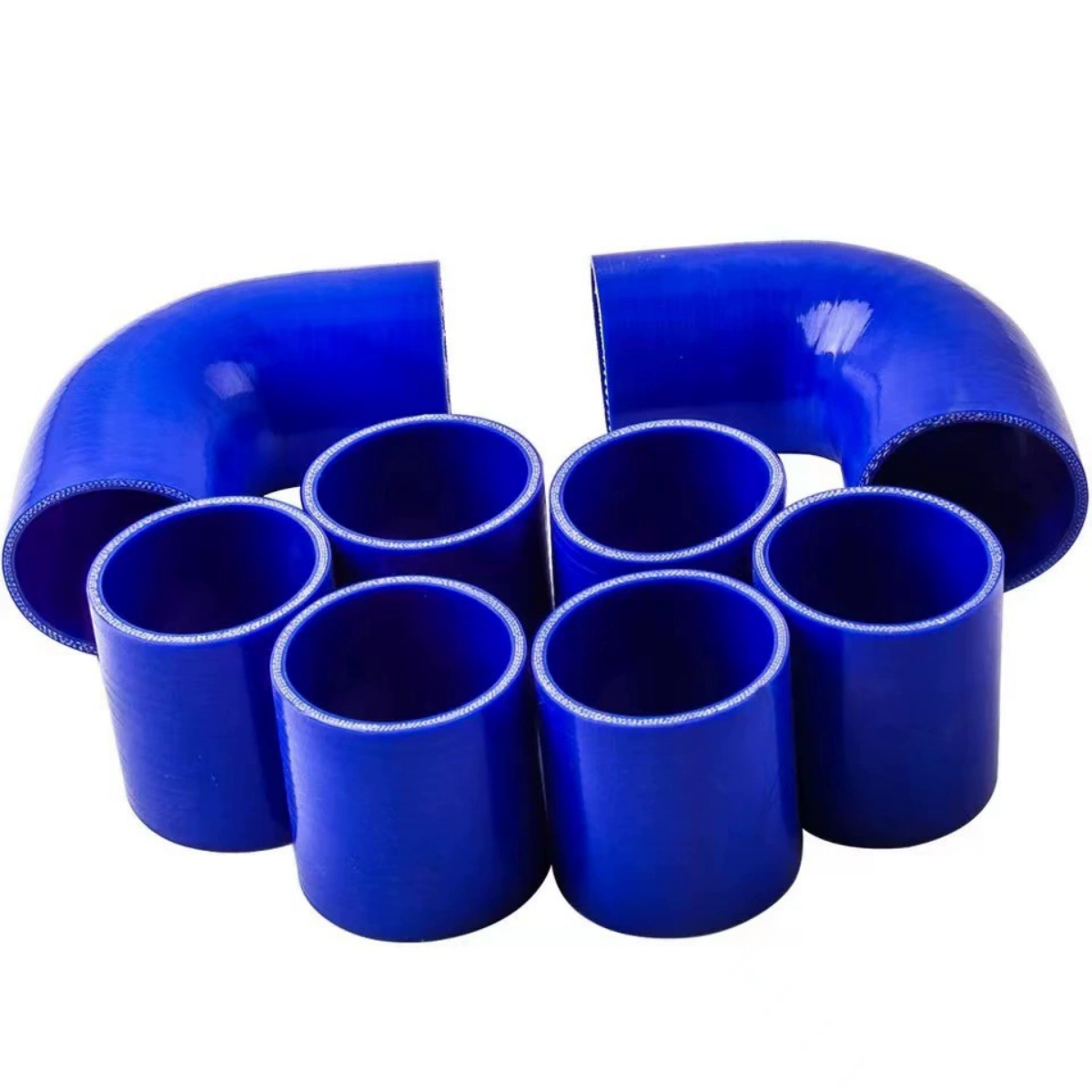 3 Inches Universal Aluminum Intercooler Piping Pipe Kit and Silicone Couplers EGRKIT Shop